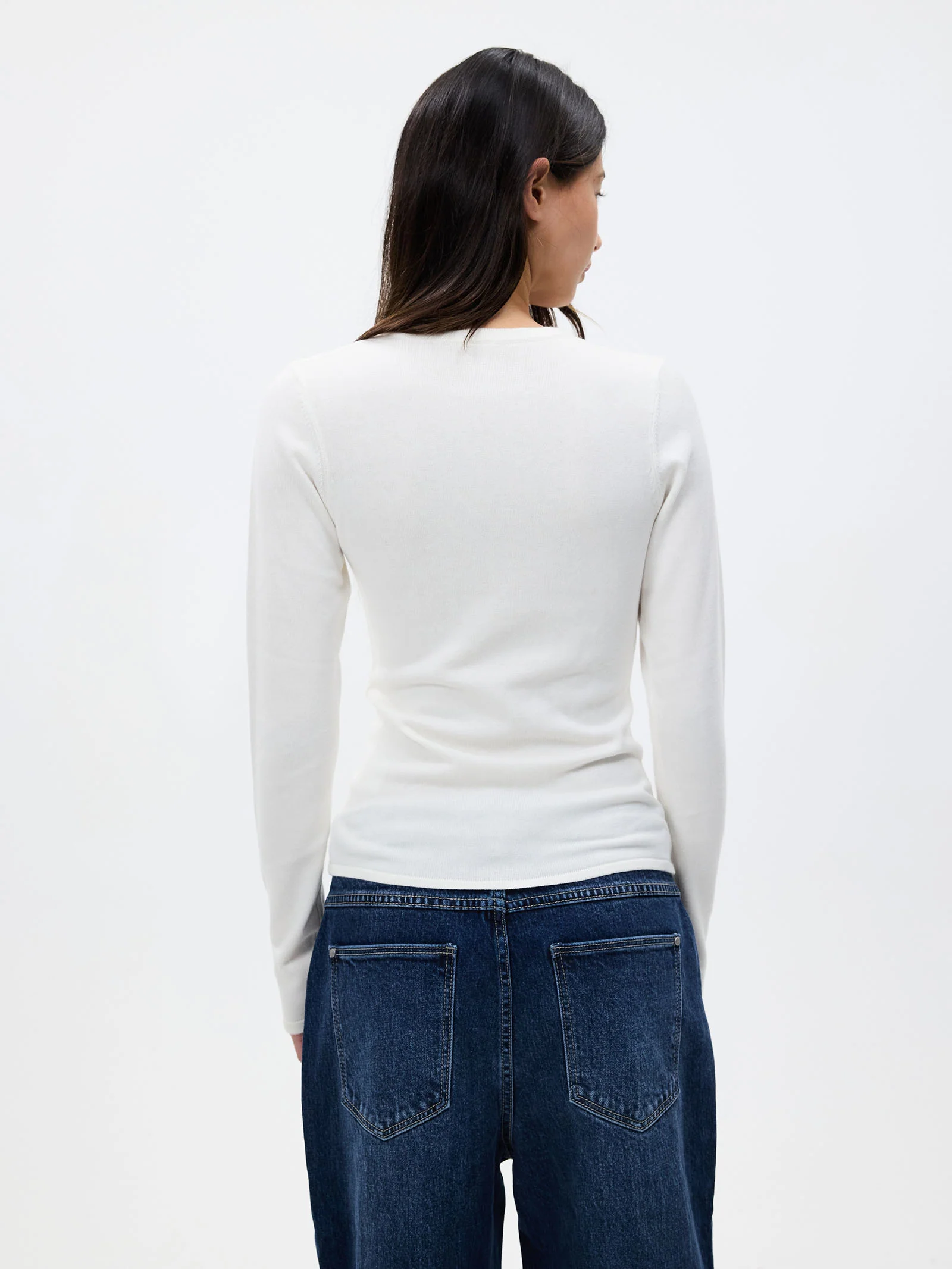 Long Sleeve Knit Top - Image 4