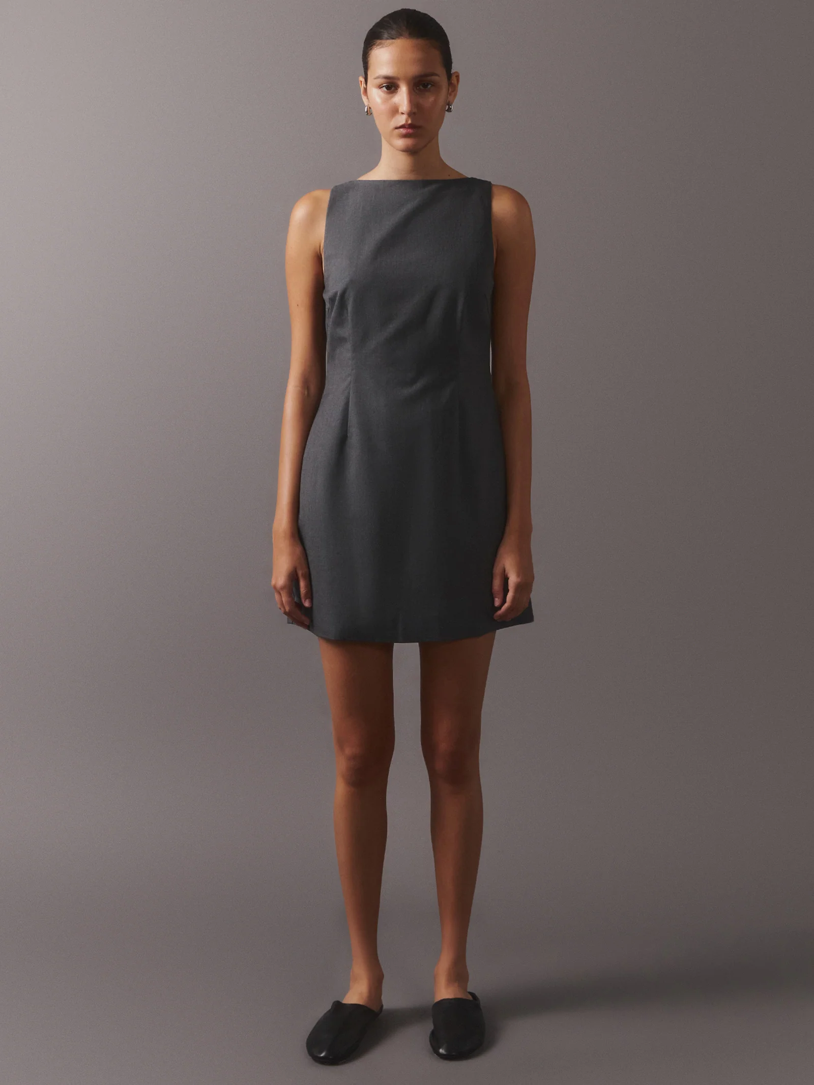 Mini Tailored Dress - Image 2