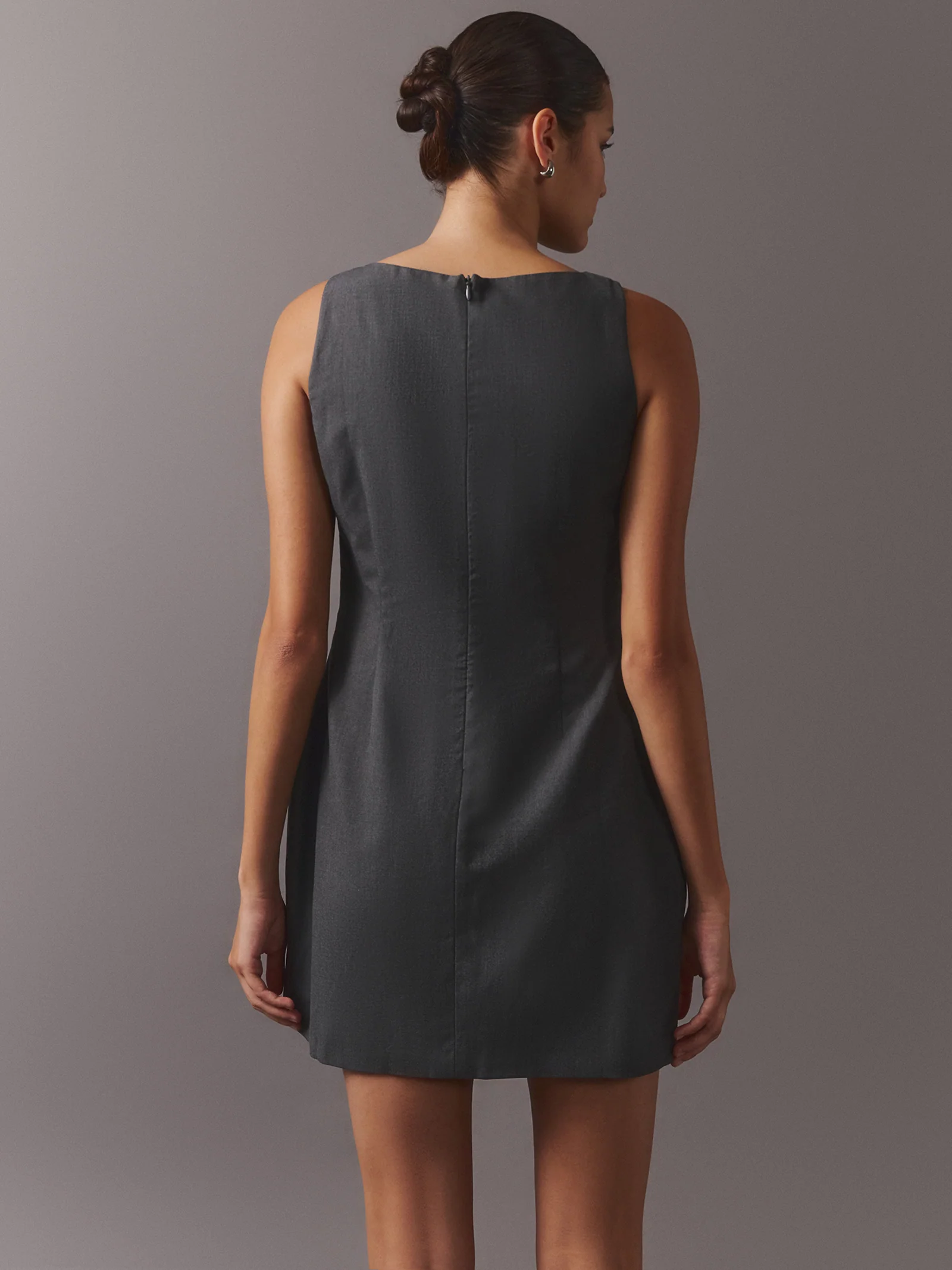 Mini Tailored Dress - Image 6