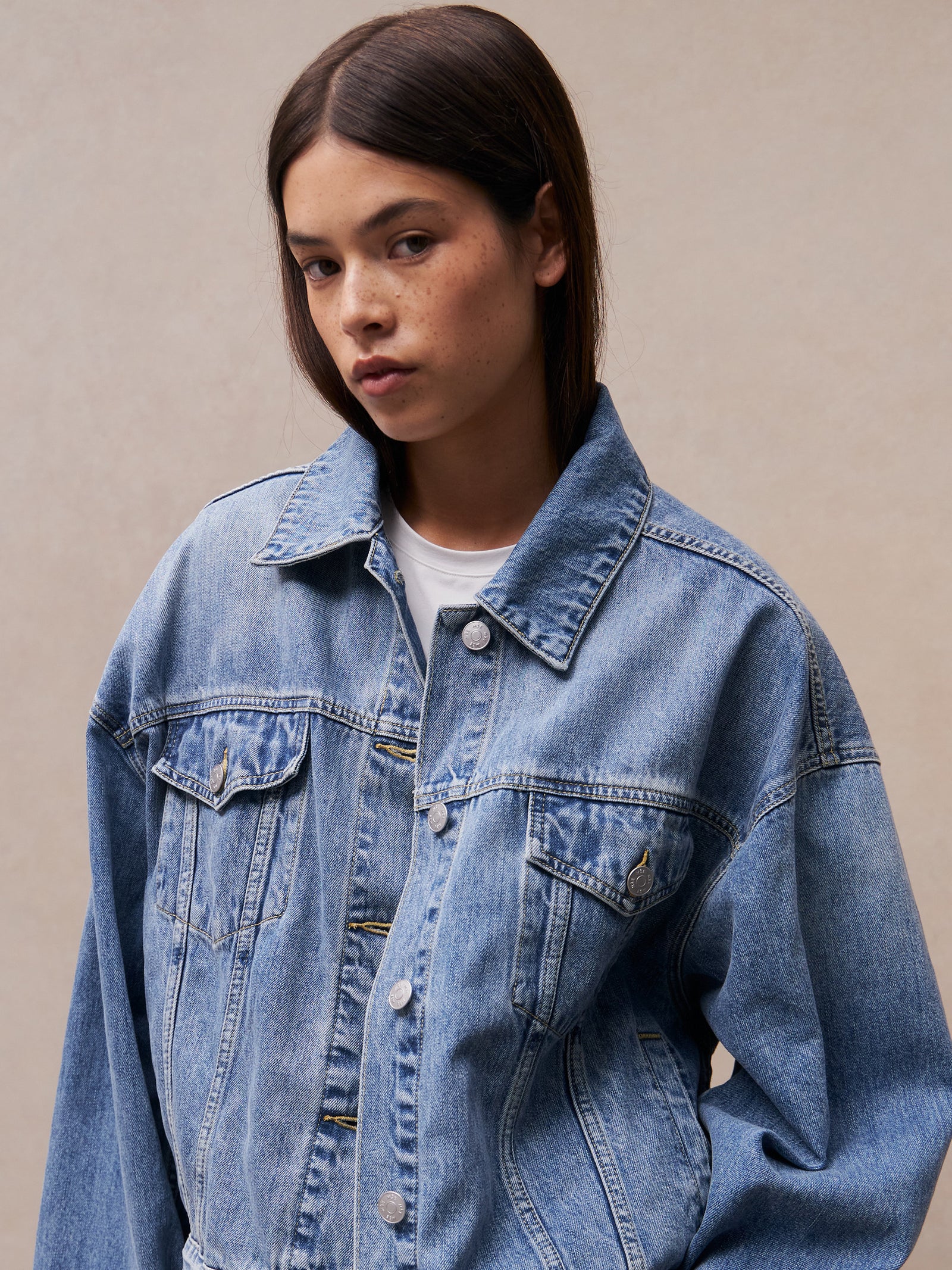 Oversized Denim Jacket - Image 3