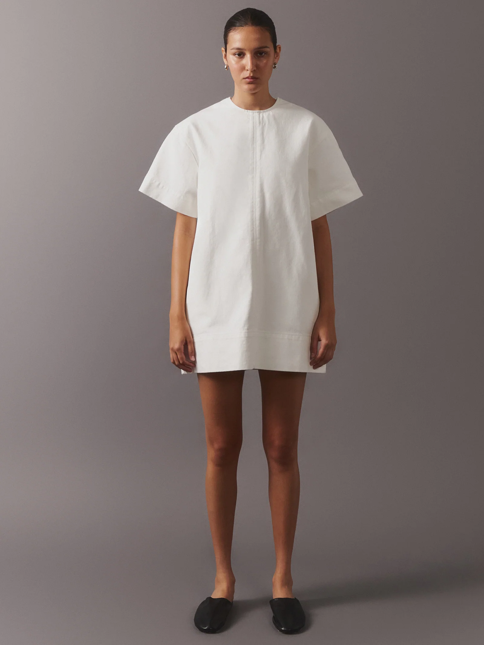 Relaxed Denim Dress - Image 5