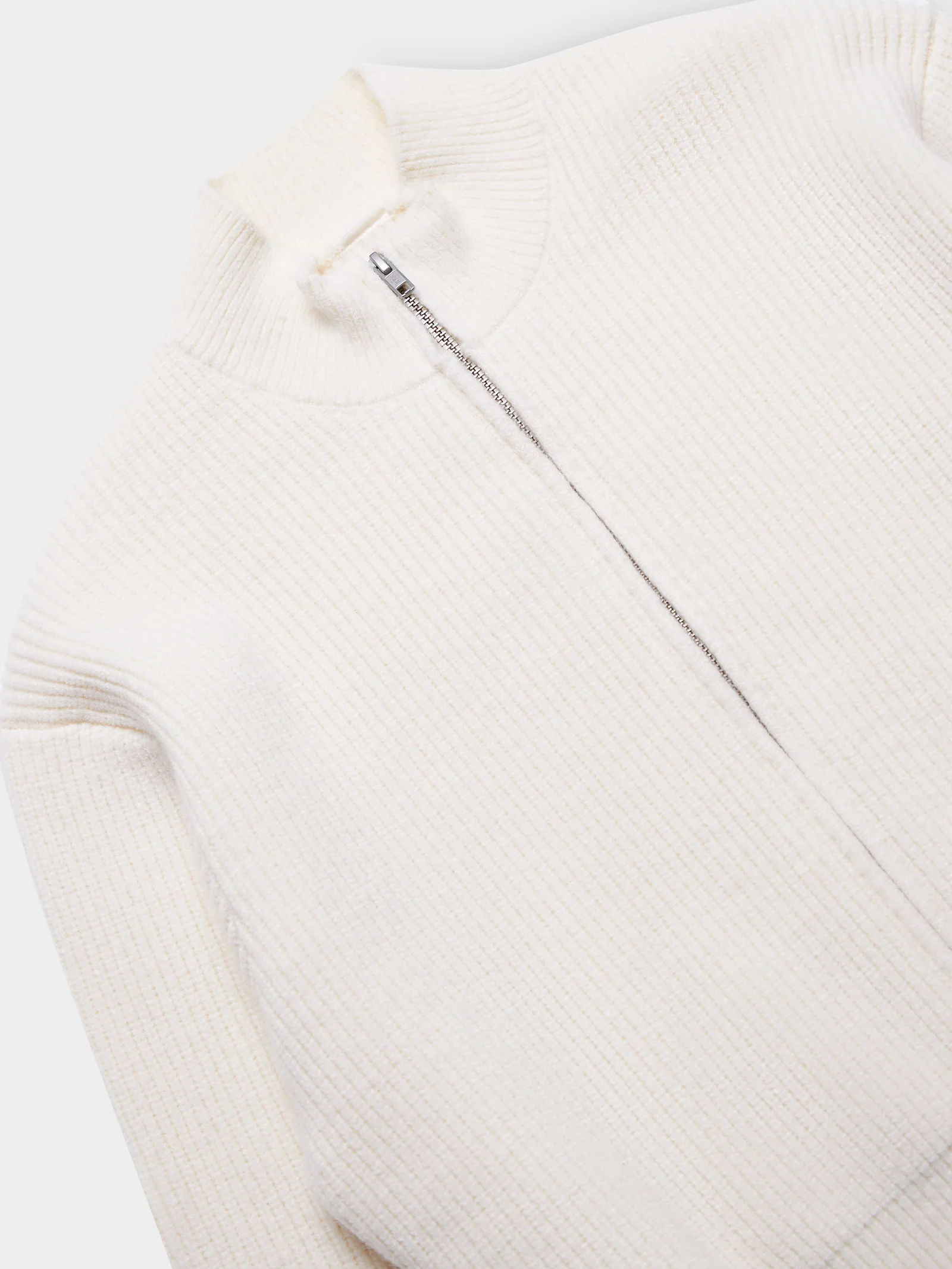 Relaxed Zip Front Knit - Image 7