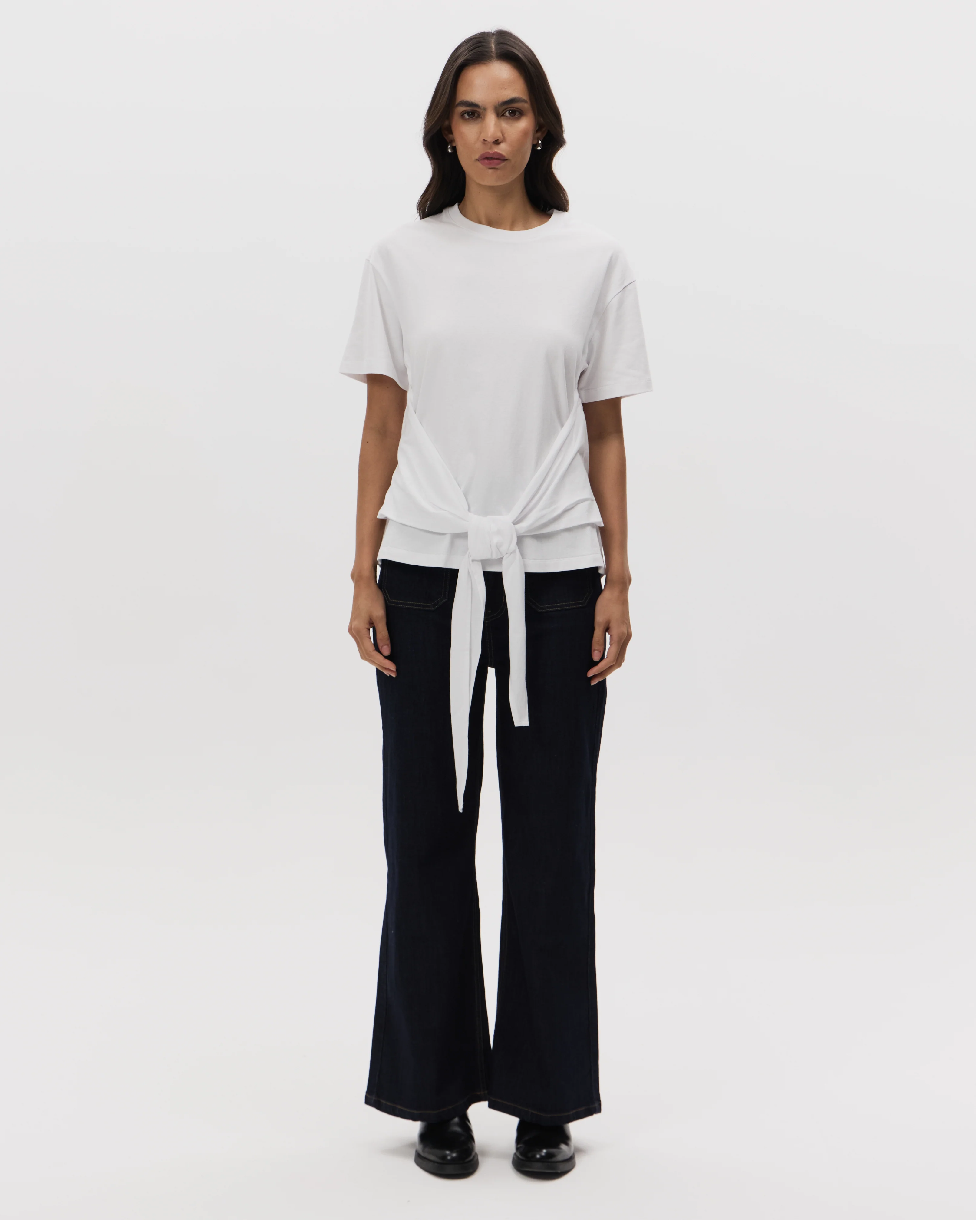 Tie Front Tee - Image 2