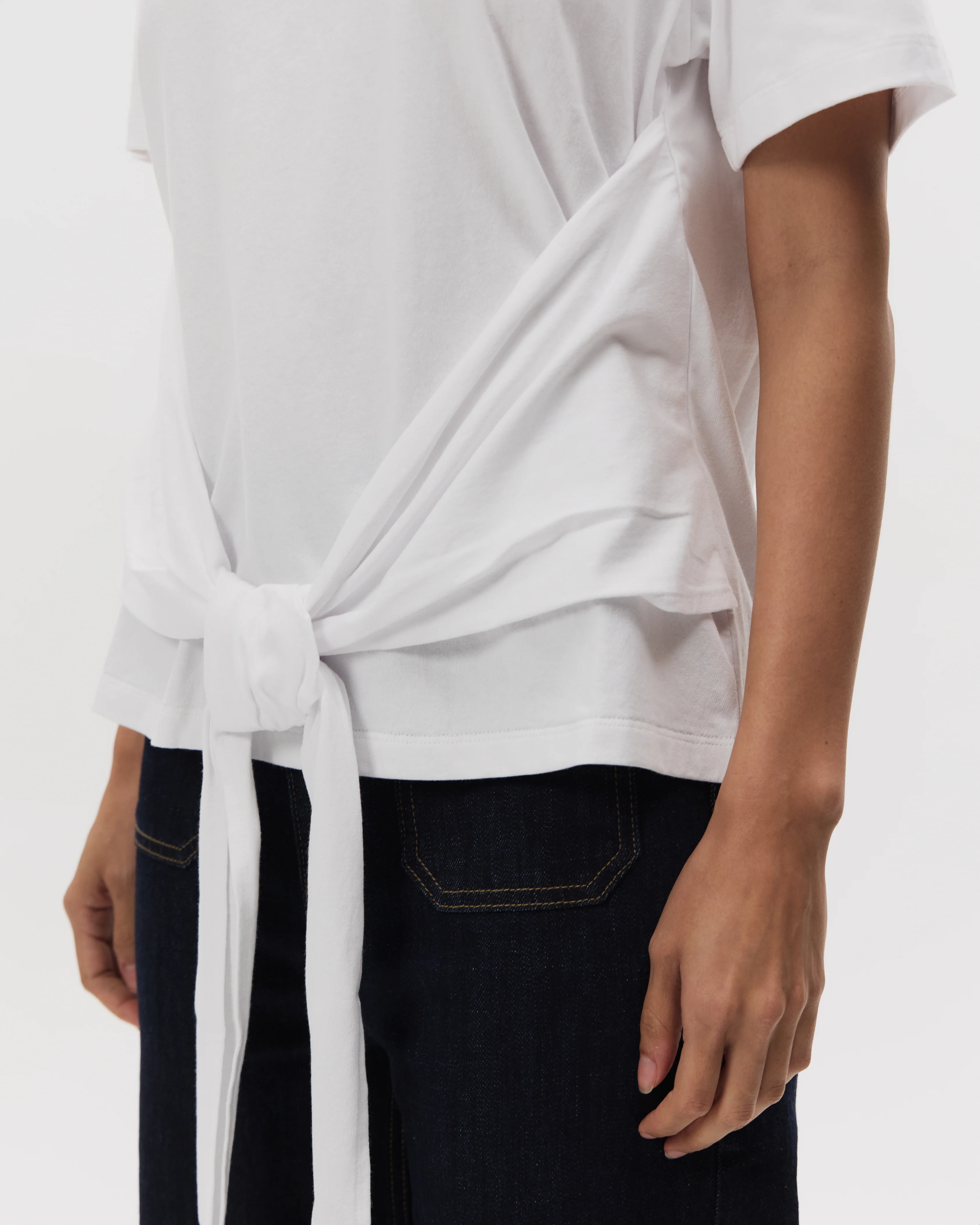 Tie Front Tee - Image 3