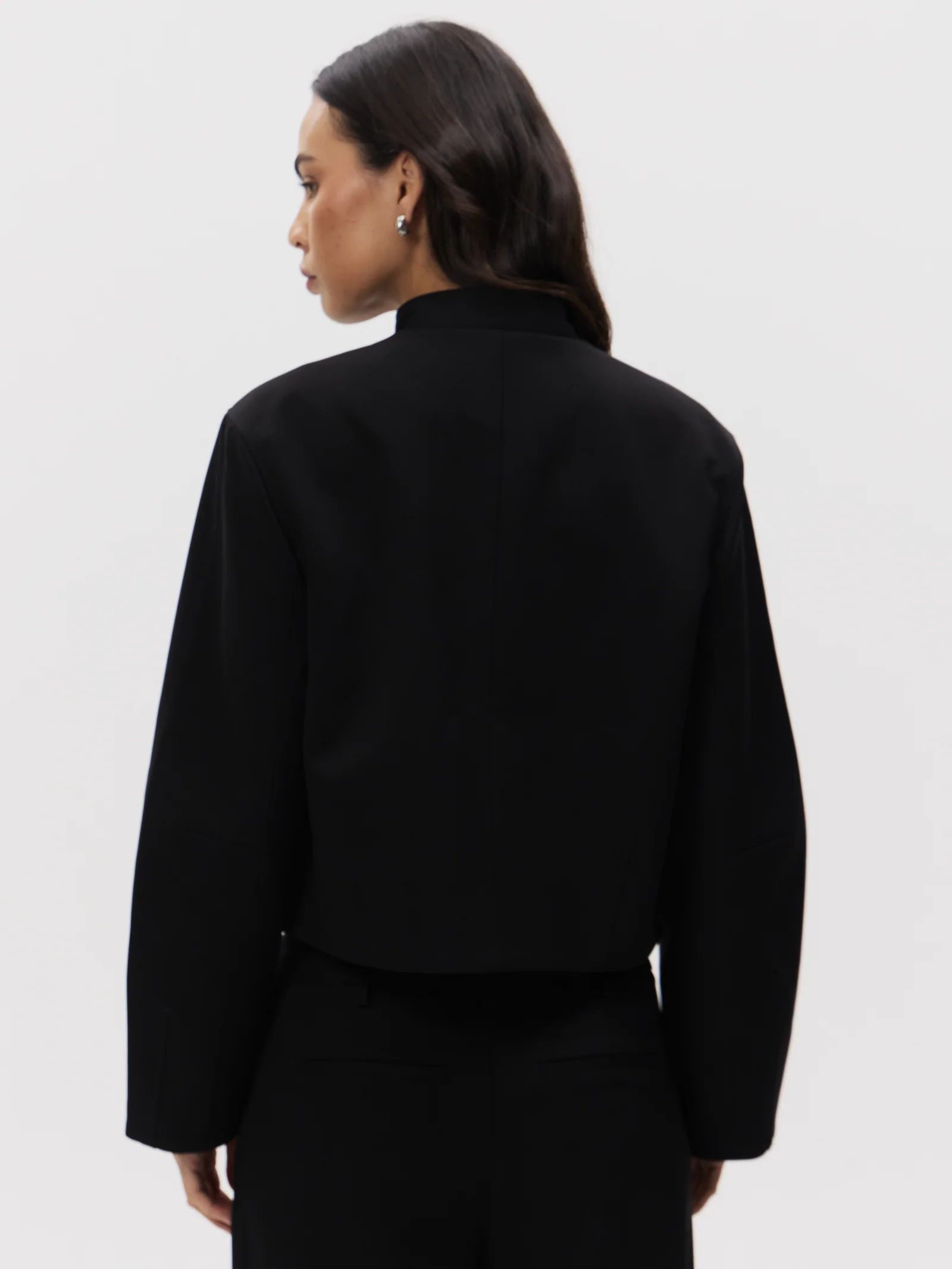 Zip Front Bomber - Image 4