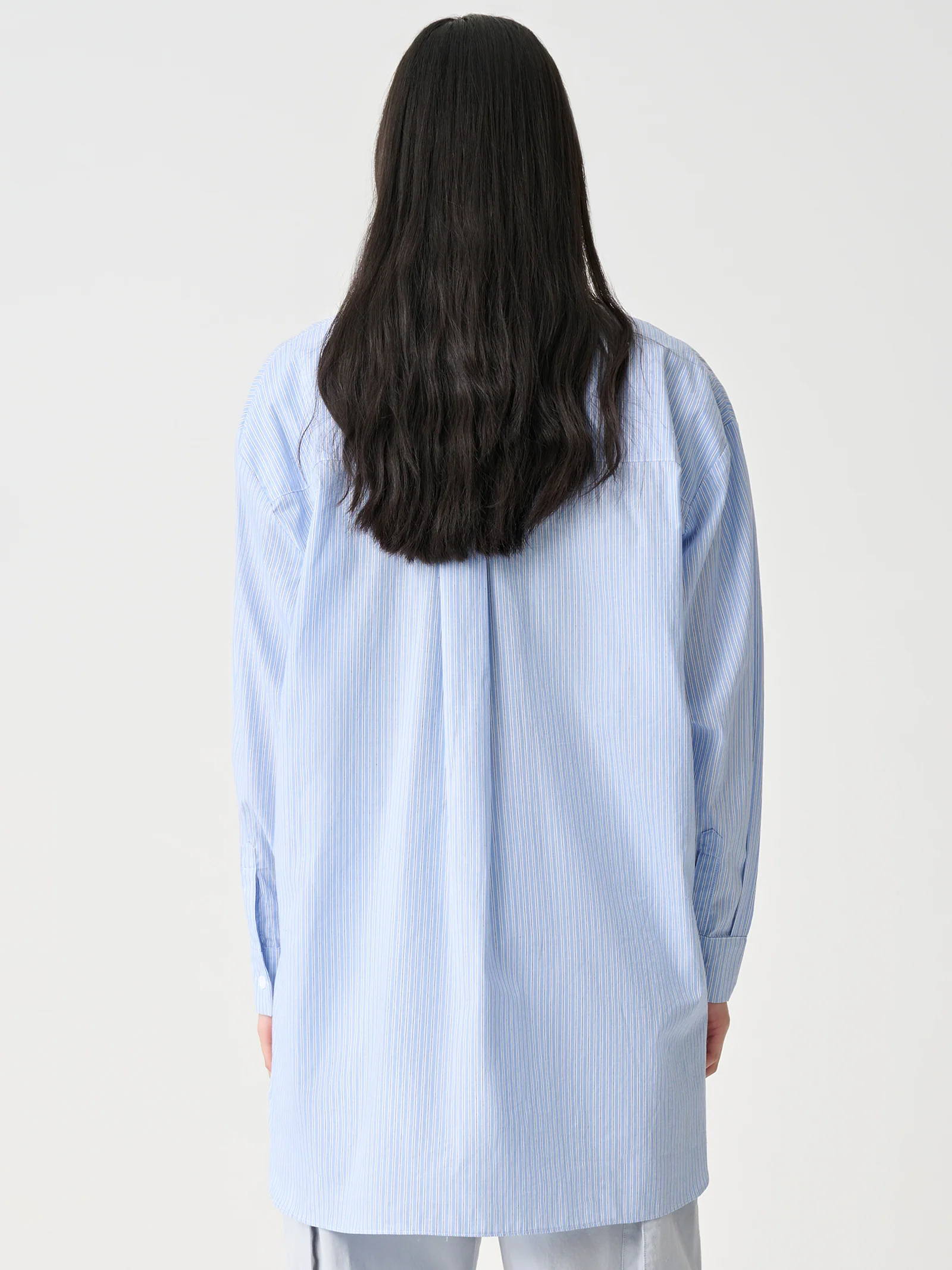 Multi Stripe Oversized Shirt - Image 2