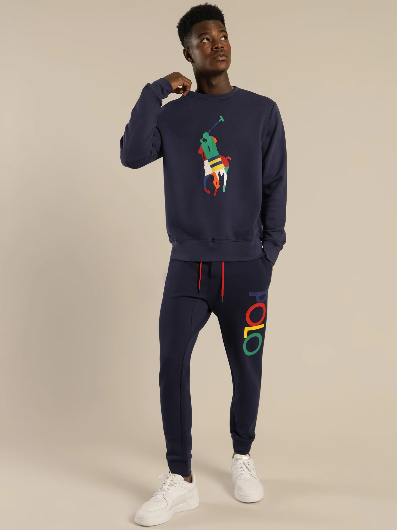 Multicolour Pony Crew Sweat - Image 4