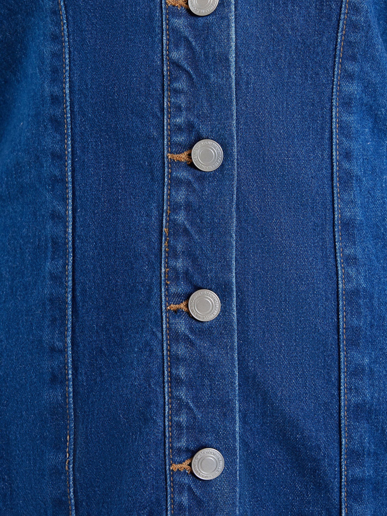 Muse Denim Shirt Dress - Image 3
