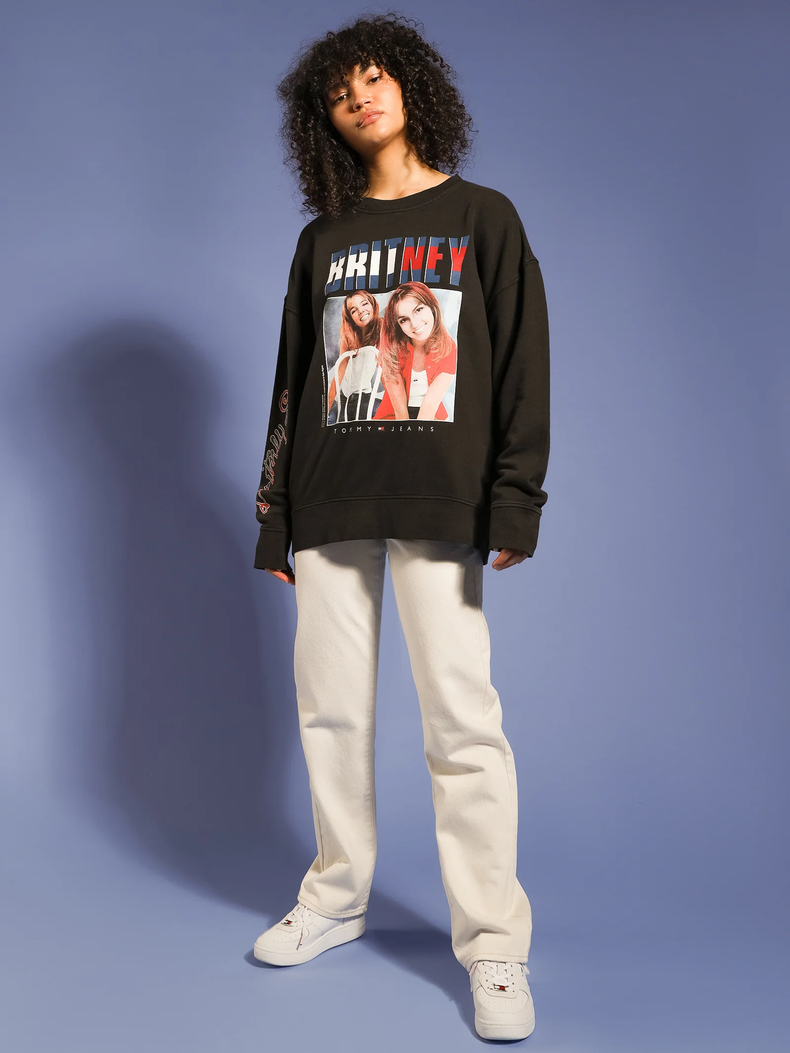 Music Revisited Britney Spears Oversized Long Sleeve T-Shirt - Image 4