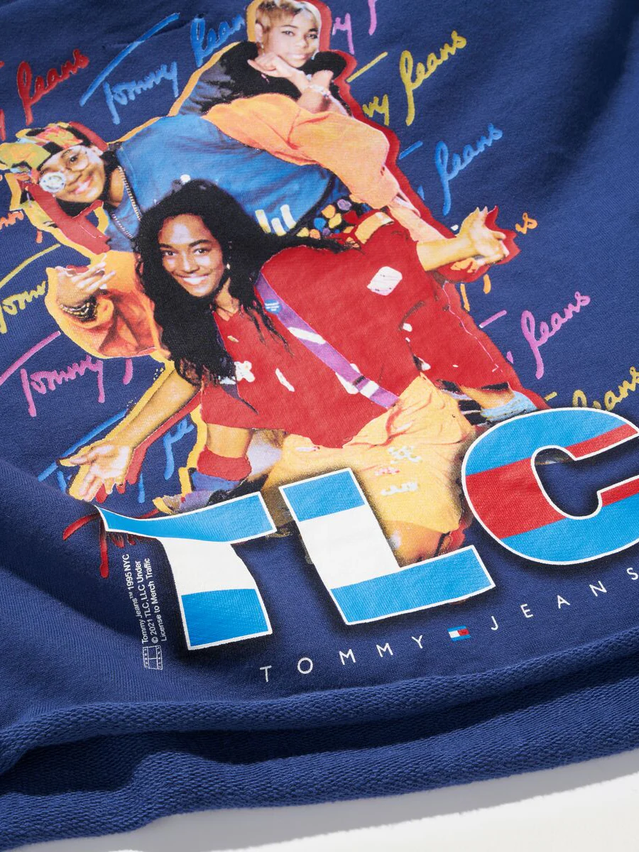 Music Revisited TLC Cropped Hoodie - Image 2