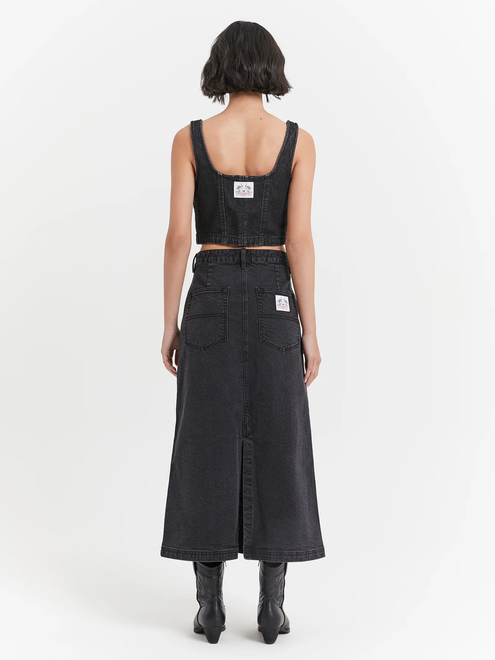 Mysteries Denim Corset Top - Image 5