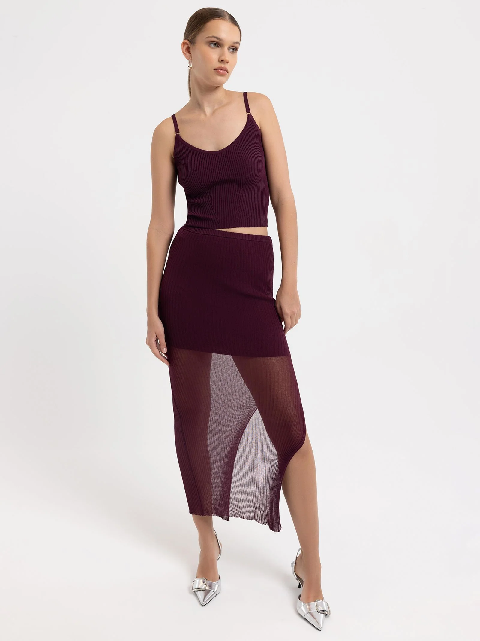 Nadia Knit Cami - Image 2