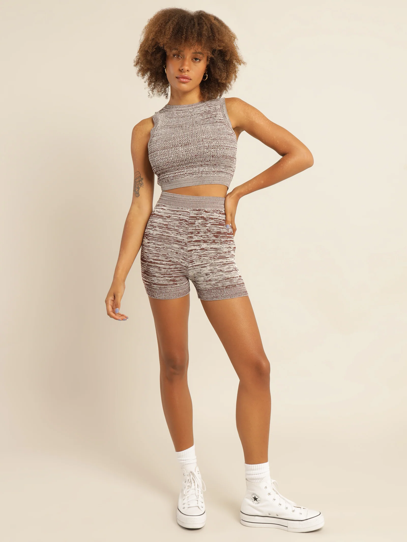 Nadie Knitted Shorts - Image 2