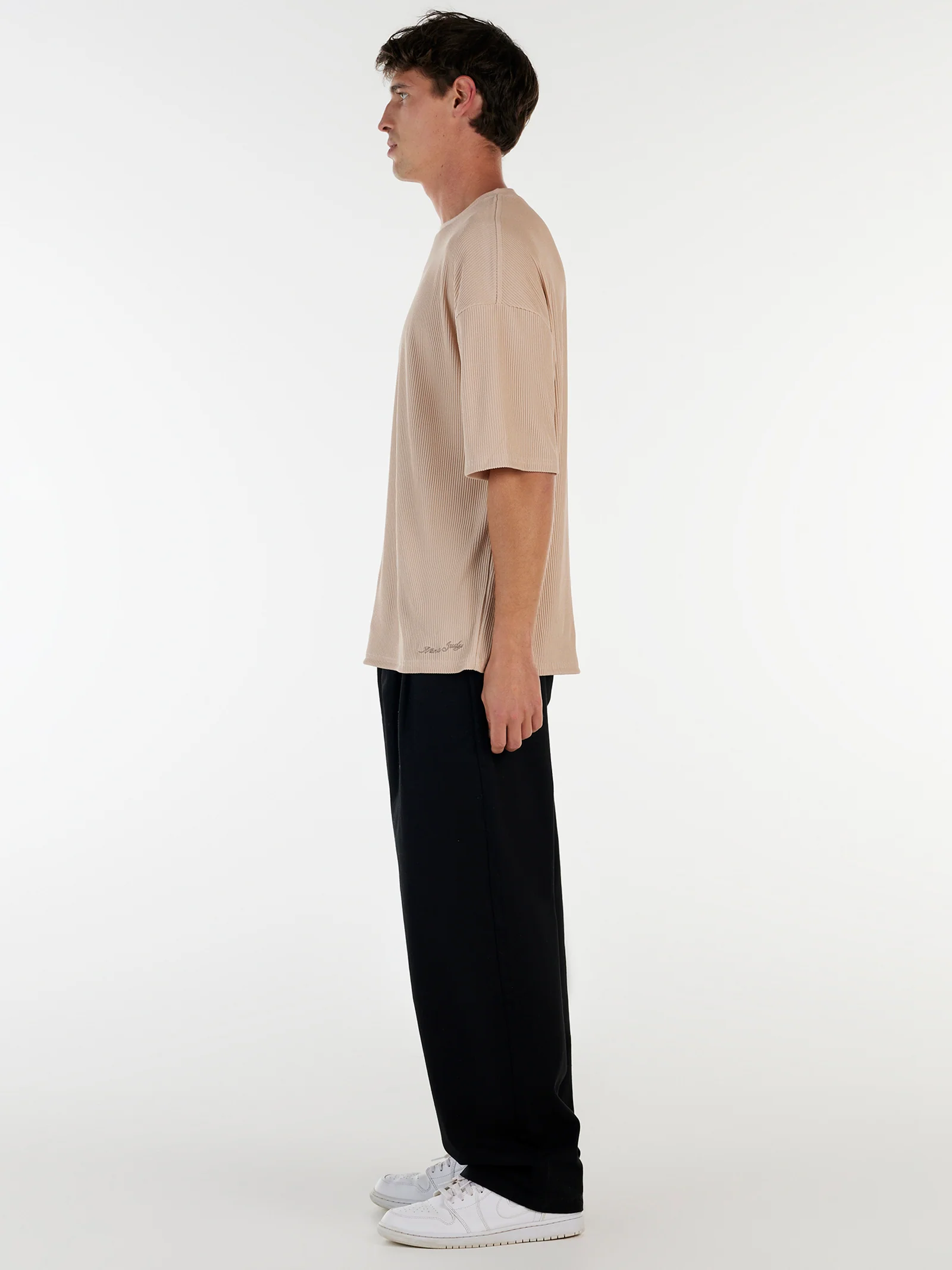 Malibu Boxy Tee - Sand - Image 2