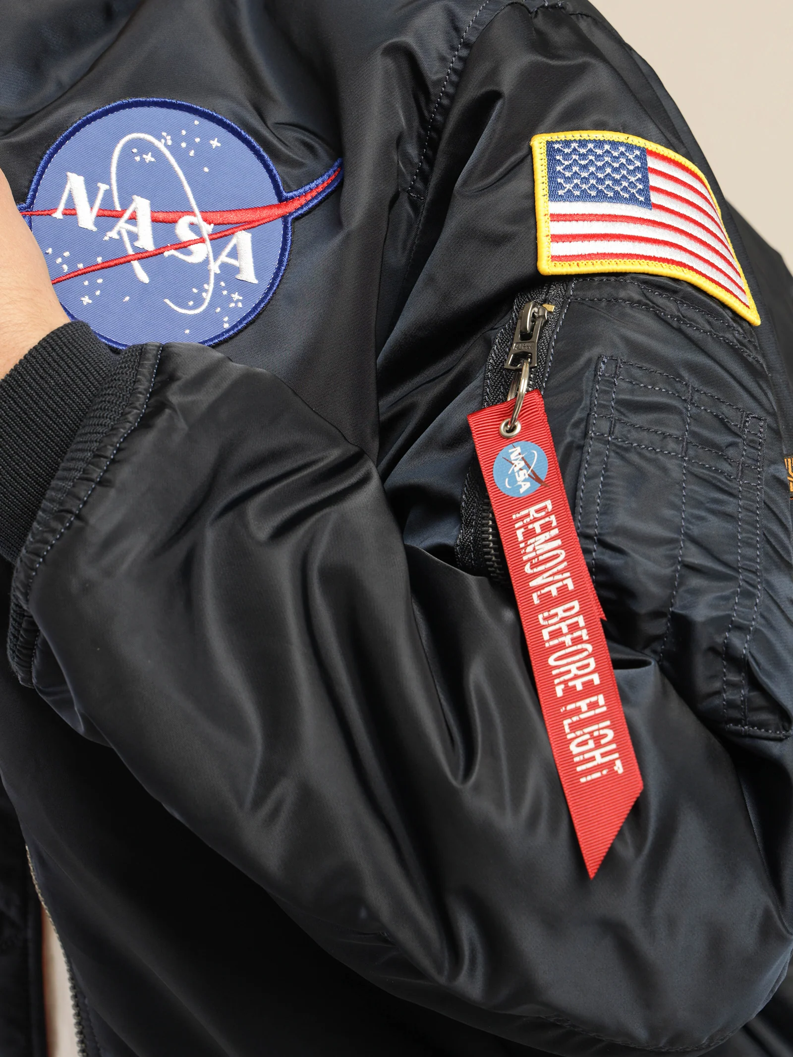 NASA MA-1 Reversible Bomber Jacket - Image 4