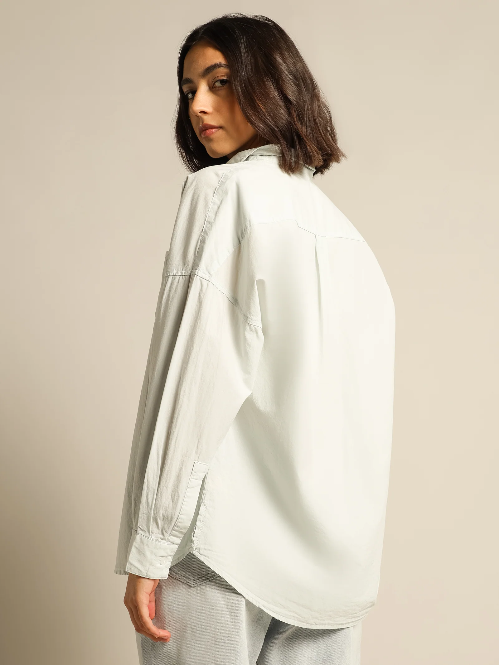 Naya Cotton Longline Shirt - Image 7