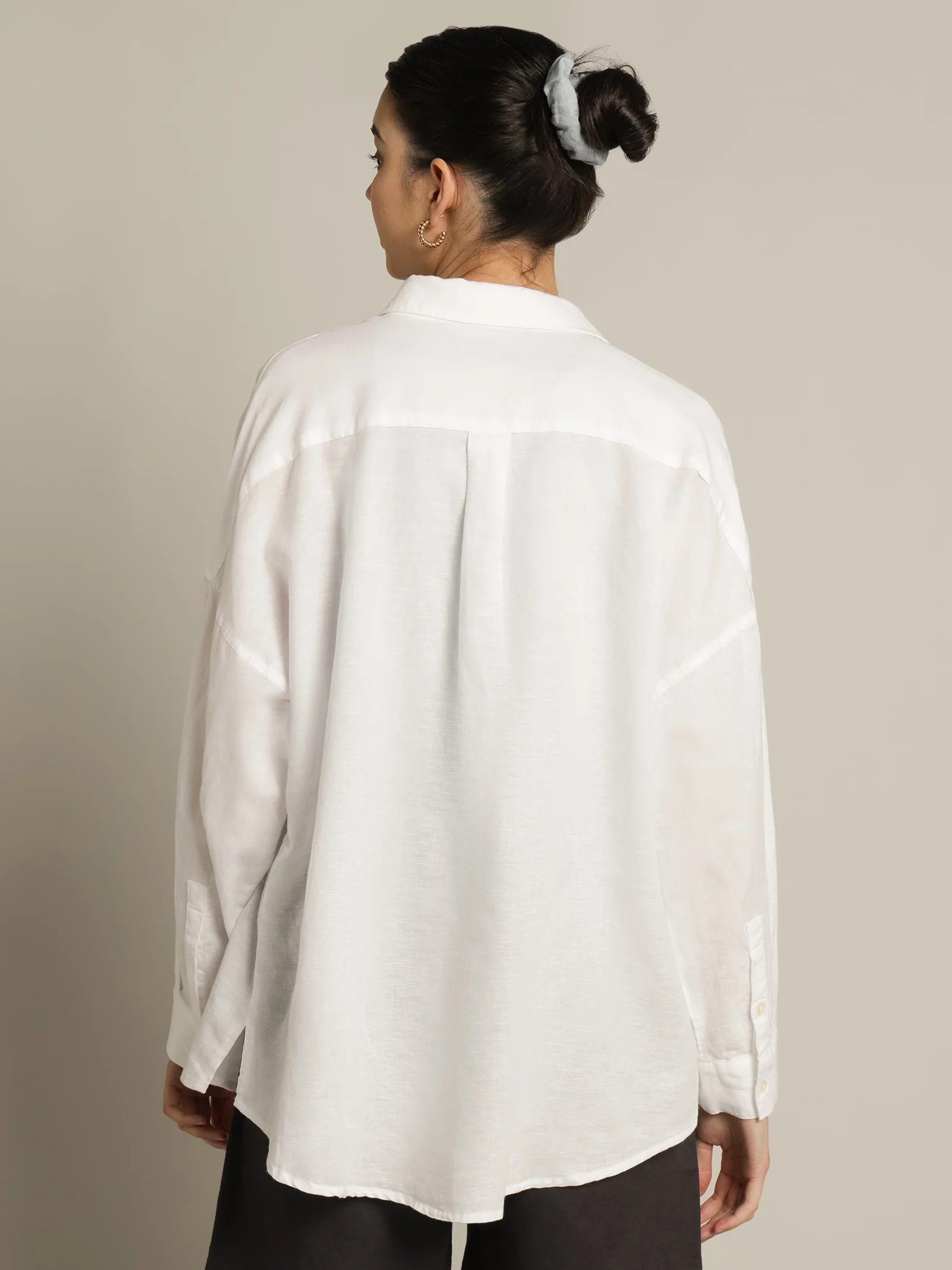 Naya Cotton Longline Shirt - Image 7