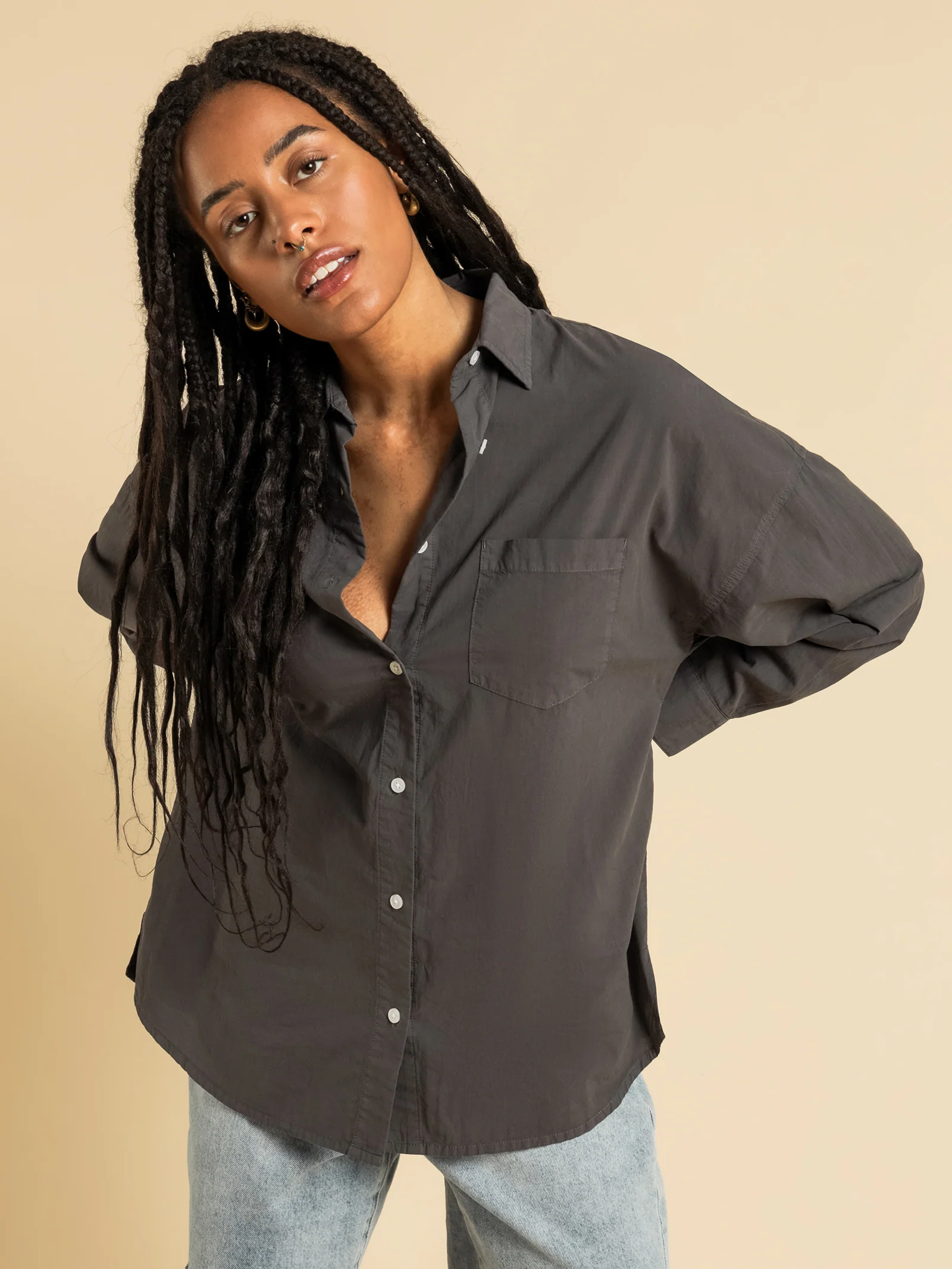 Naya Washed Cotton Shirt - Image 2