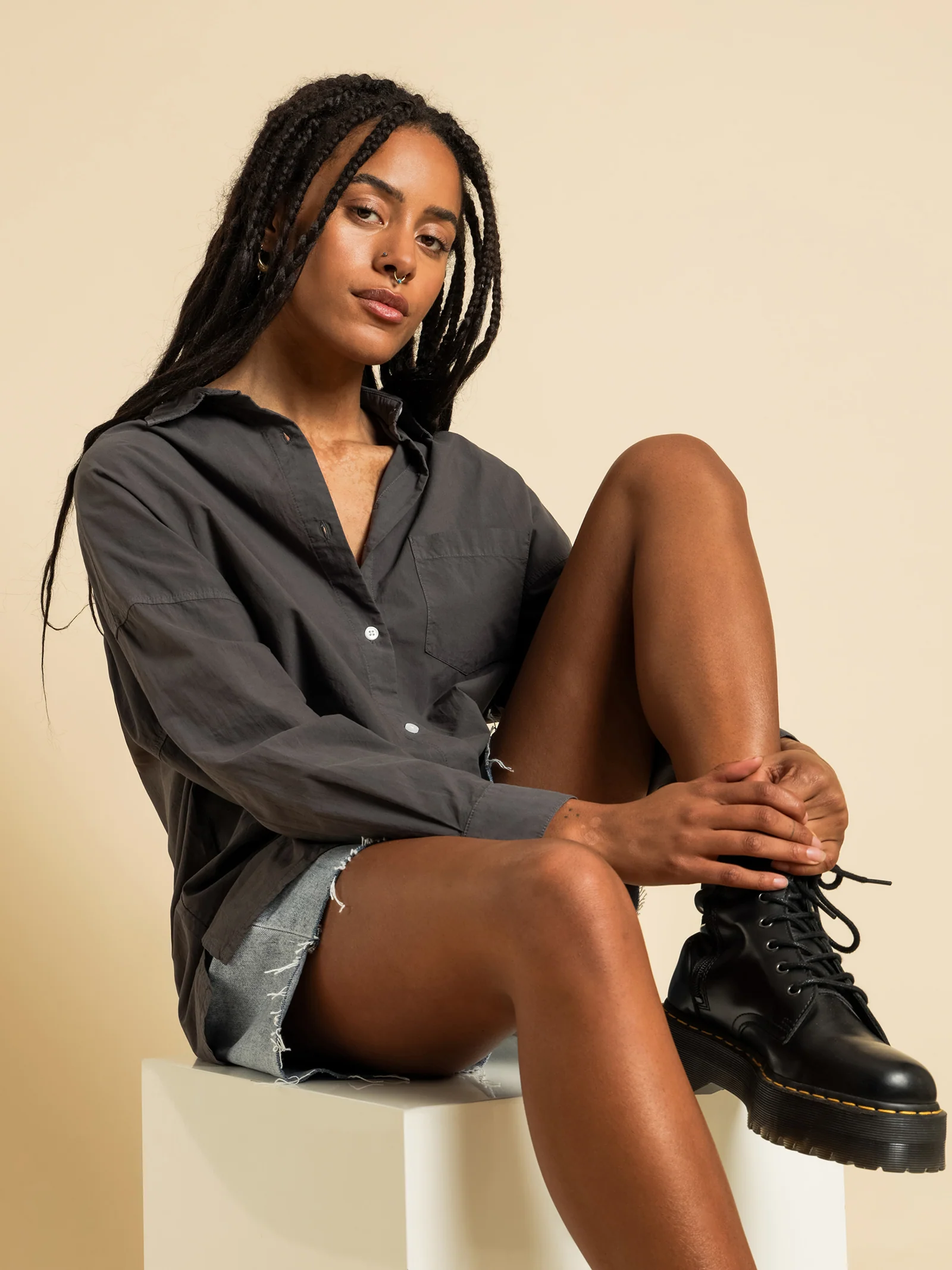 Naya Washed Cotton Shirt - Image 4