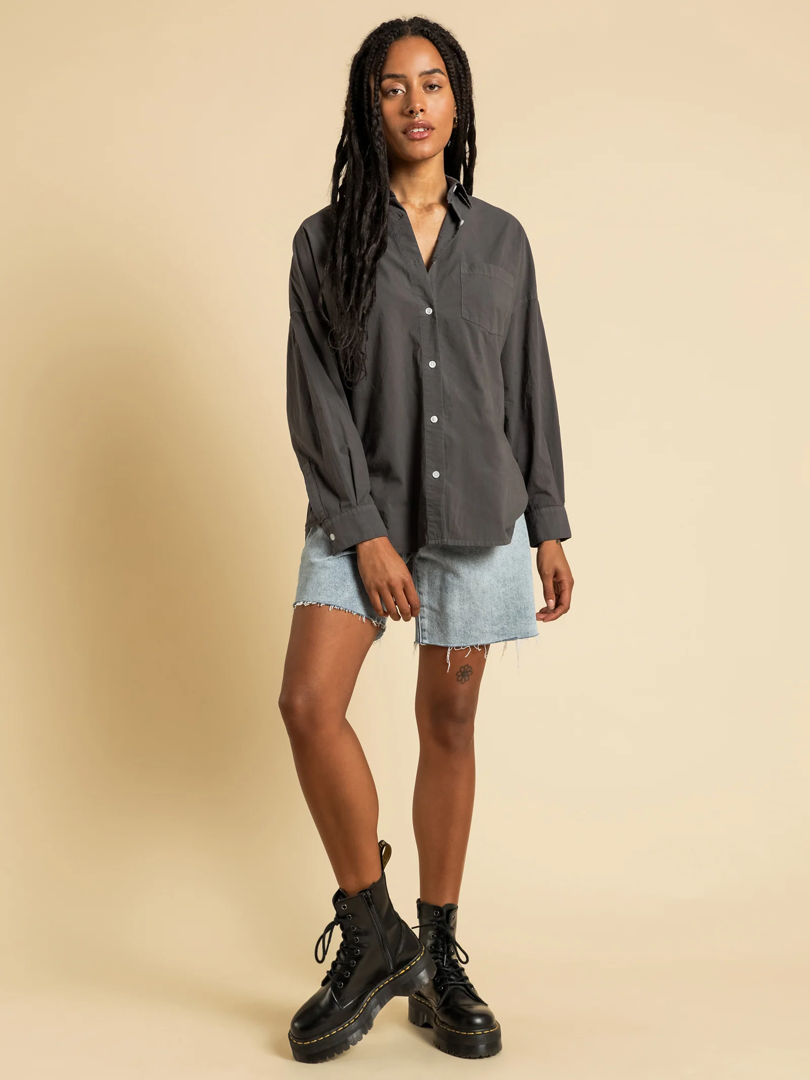 Naya Washed Cotton Shirt - Image 5