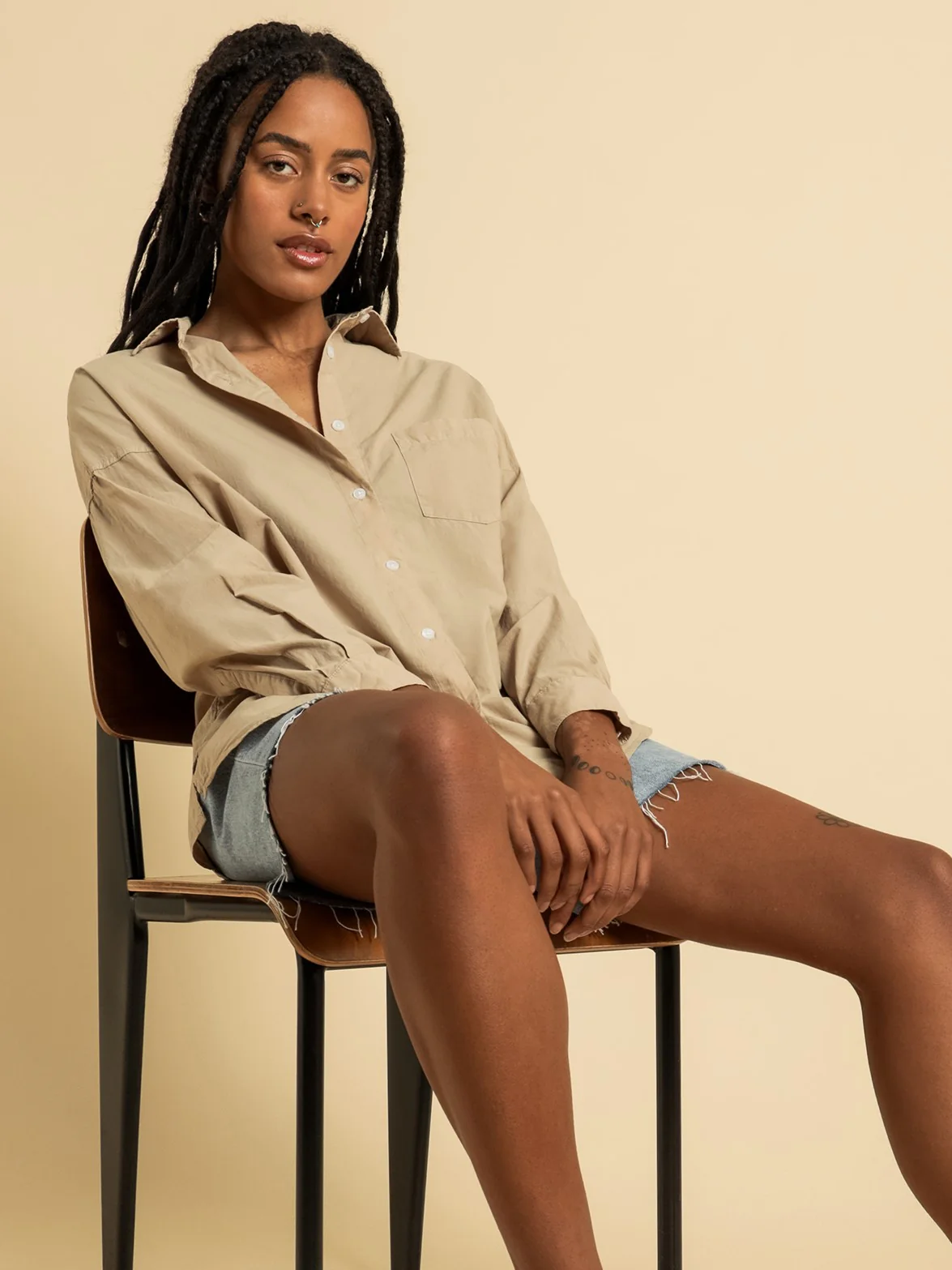 Naya Washed Cotton Shirt - Image 3