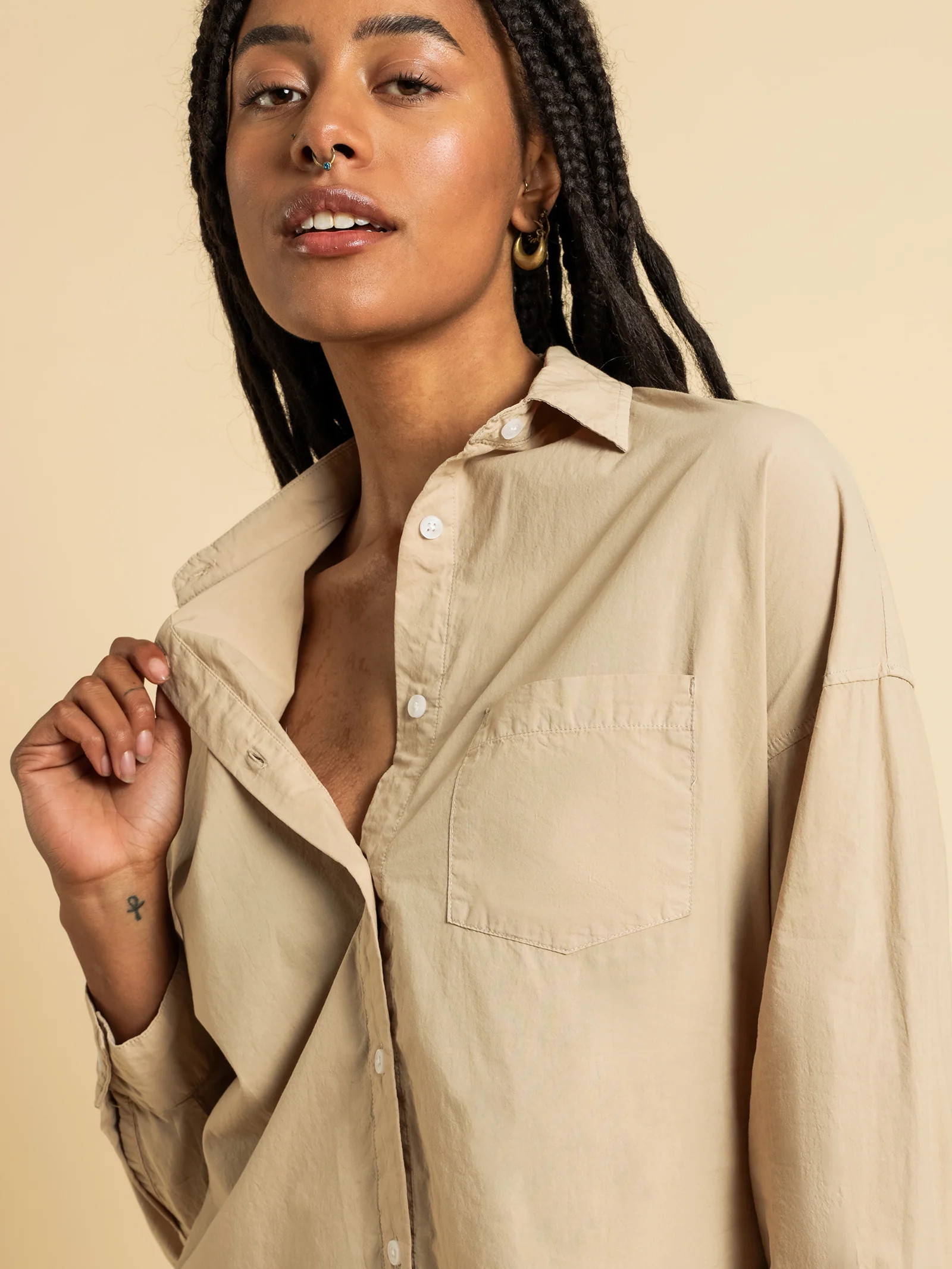 Naya Washed Cotton Shirt - Image 4