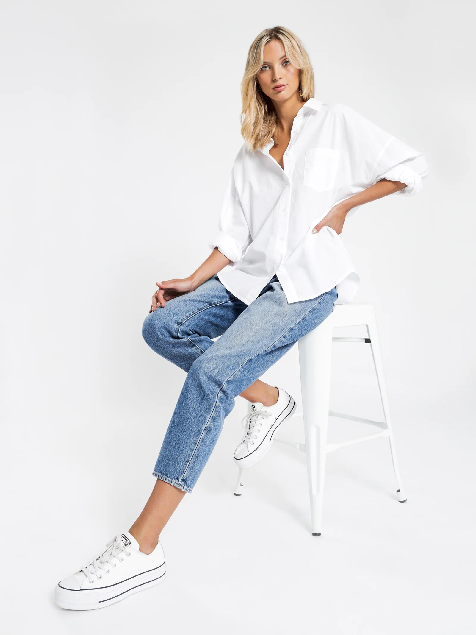 Naya Washed Cotton Shirt - Image 3