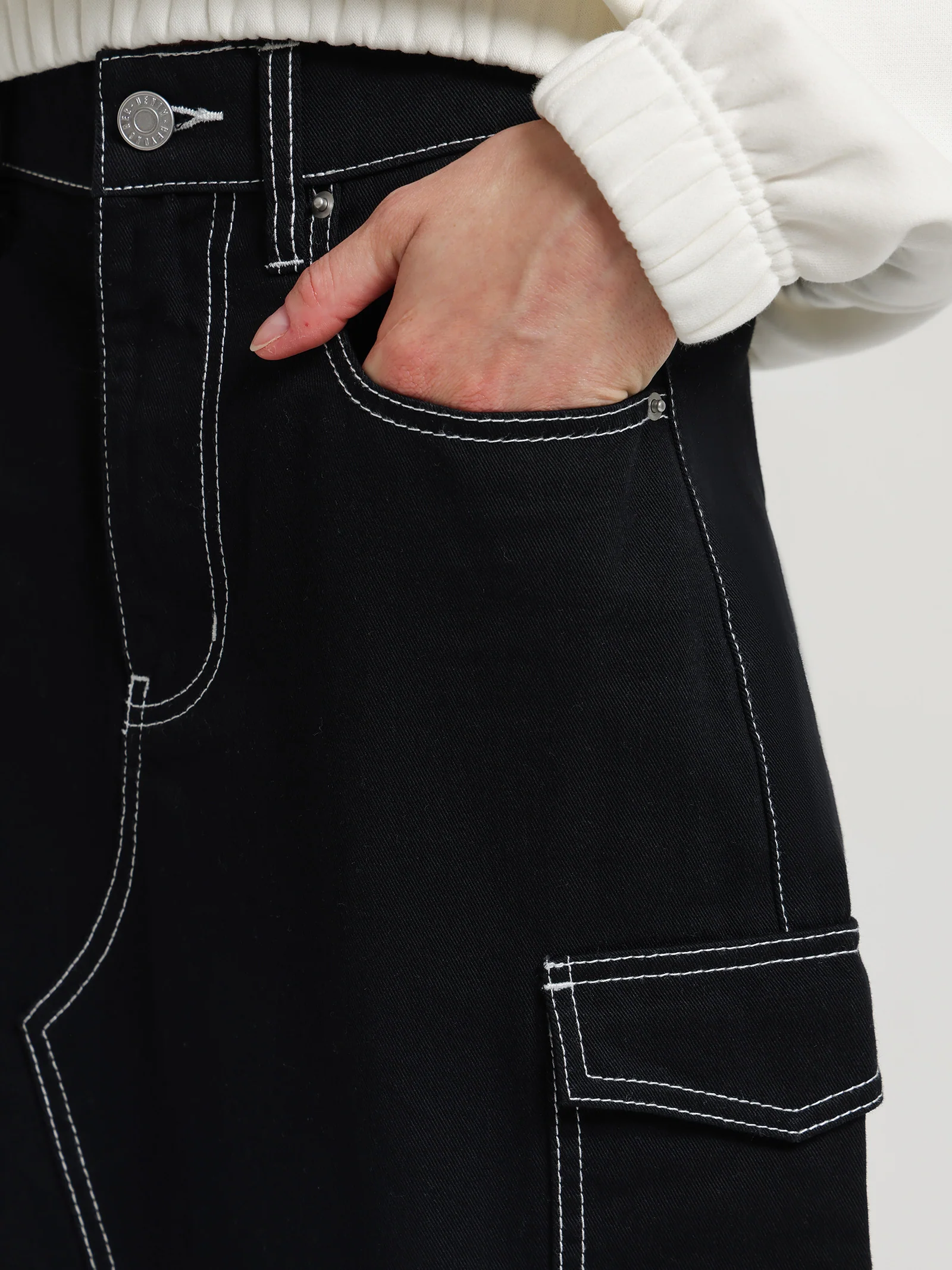 Neptune Denim Skirt - Image 3