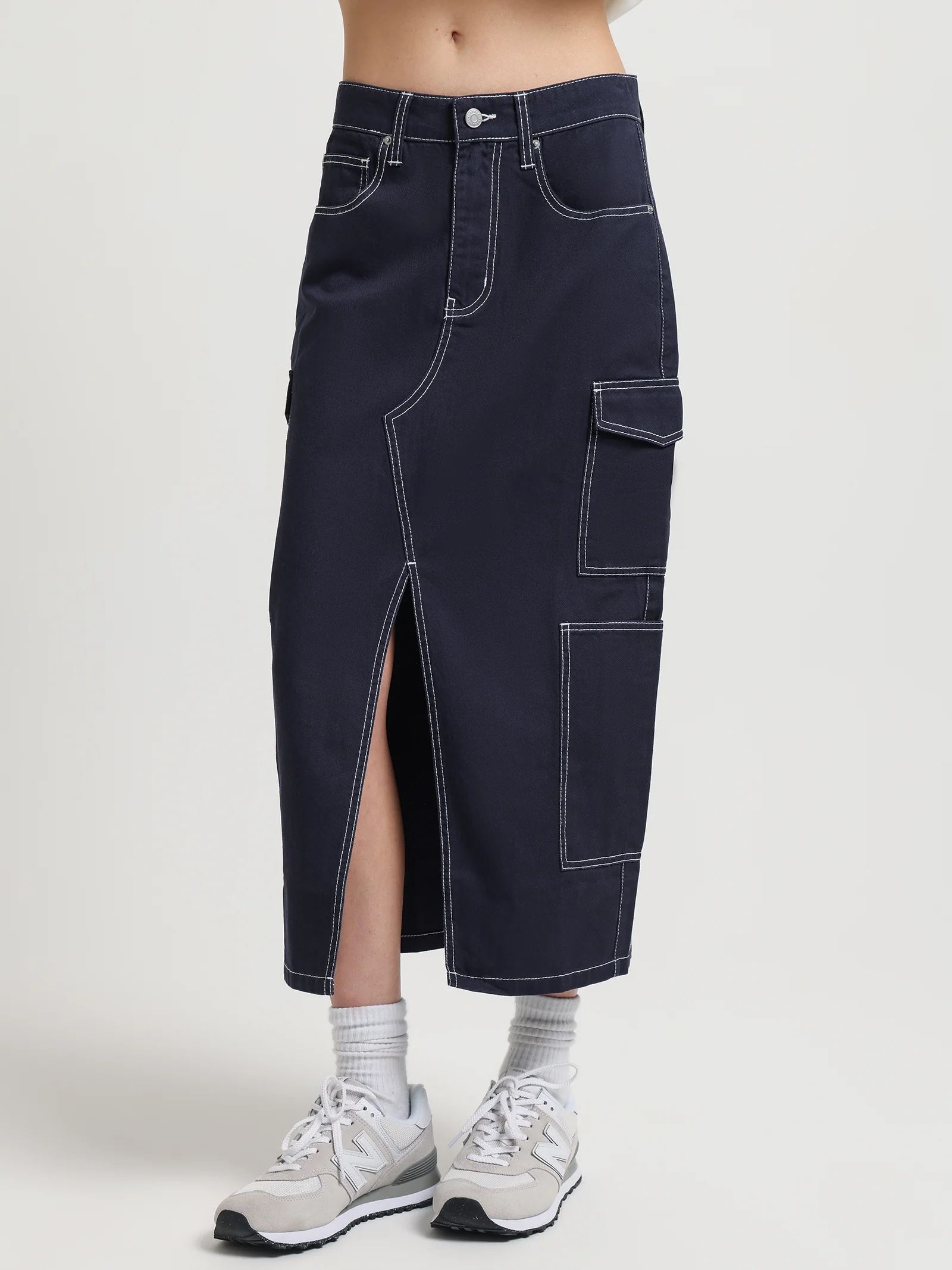Neptune Denim Skirt - Image 2