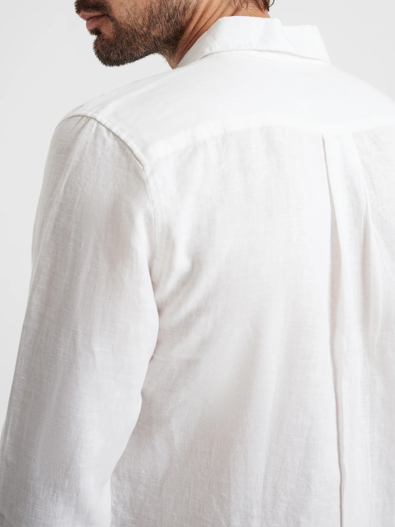 Nero Linen Long Sleeve Shirt - Image 4