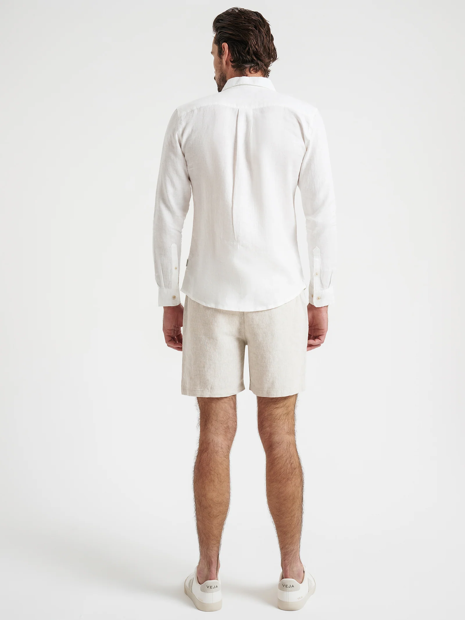 Nero Linen Long Sleeve Shirt - Image 6