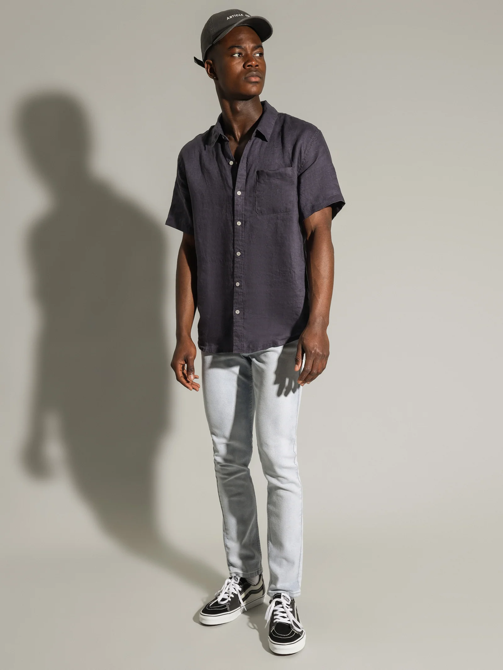 Nero Linen Shirt - Image 3