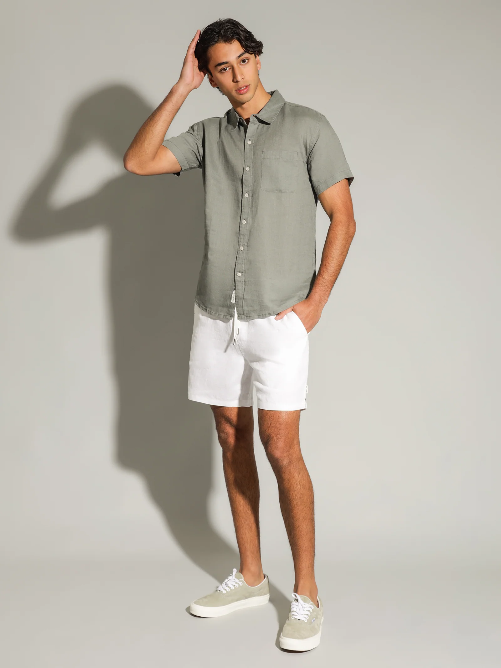 Nero Linen Shirt - Image 2