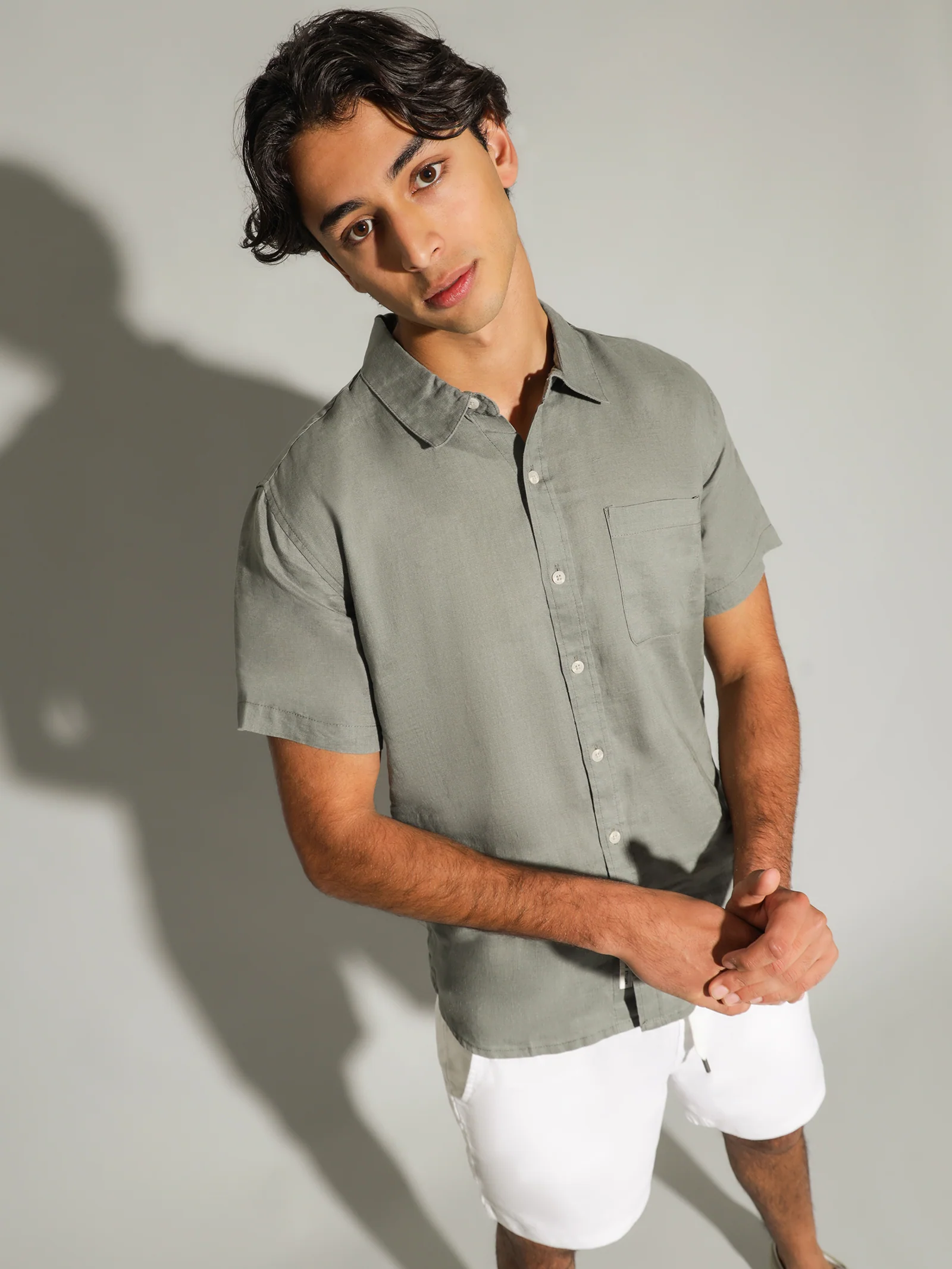 Nero Linen Shirt - Image 3