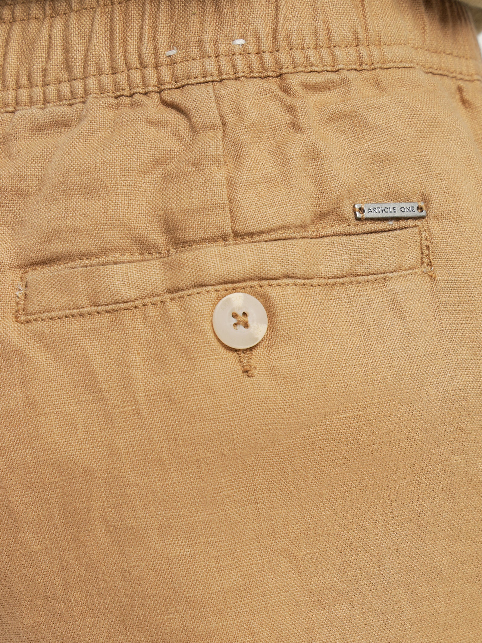 Nero Linen Shorts - Image 5
