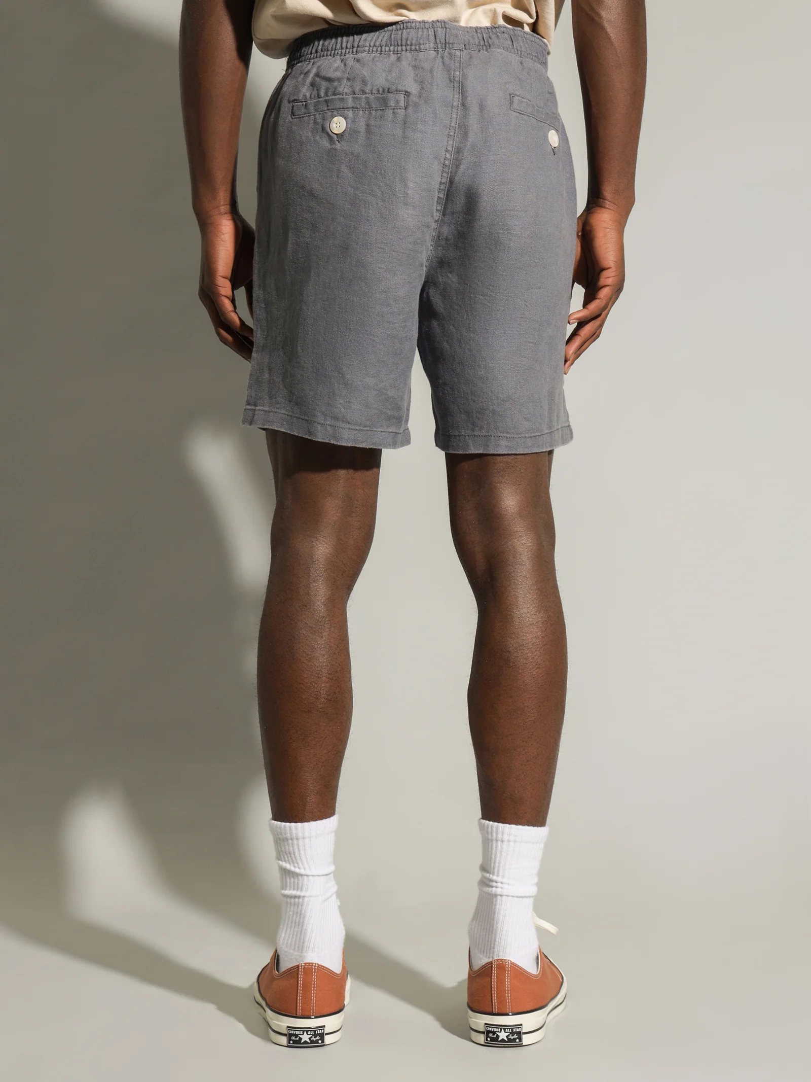 Nero Linen Shorts - Image 6