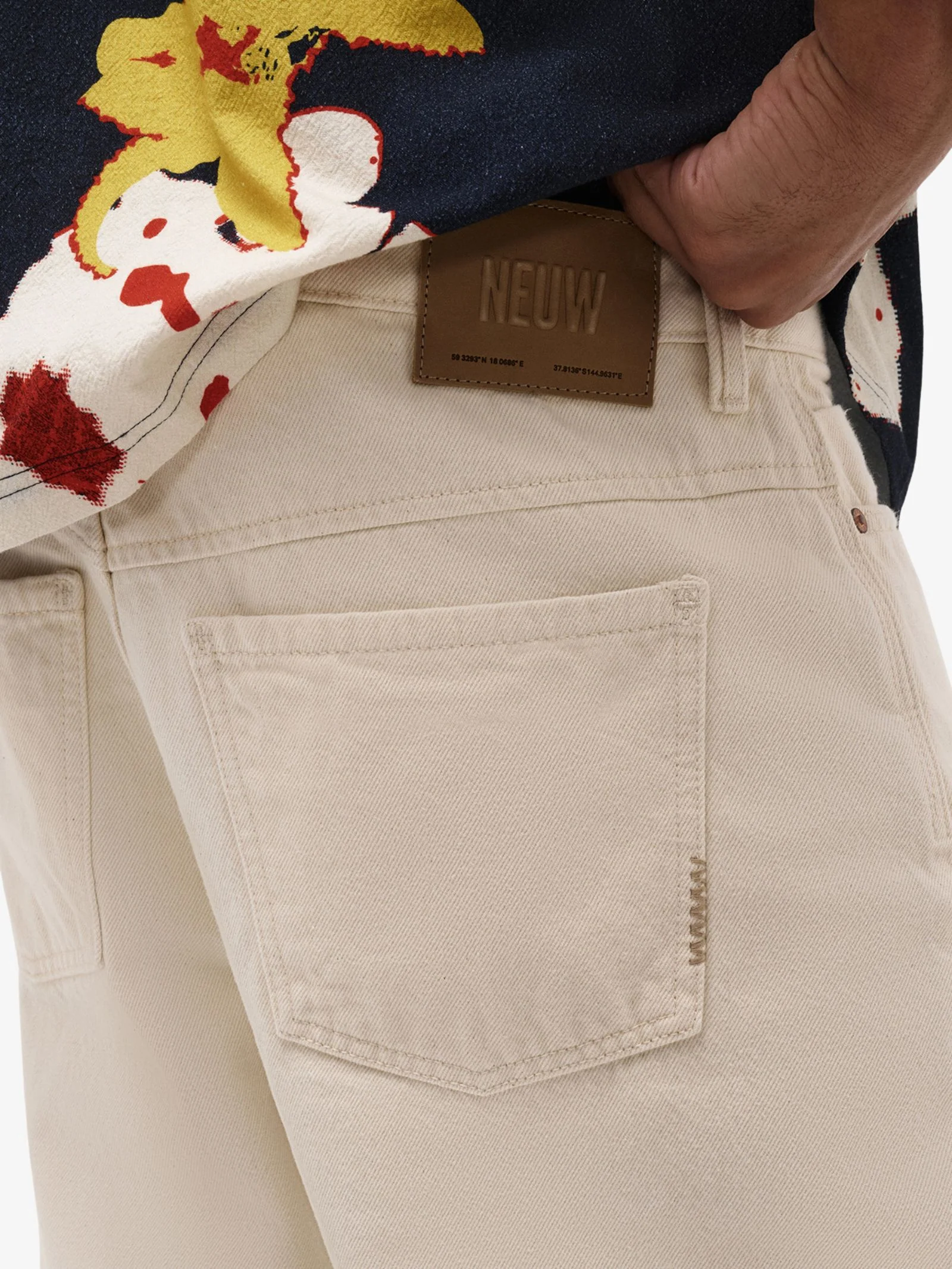 Brando Crop Texan Jeans - Image 2
