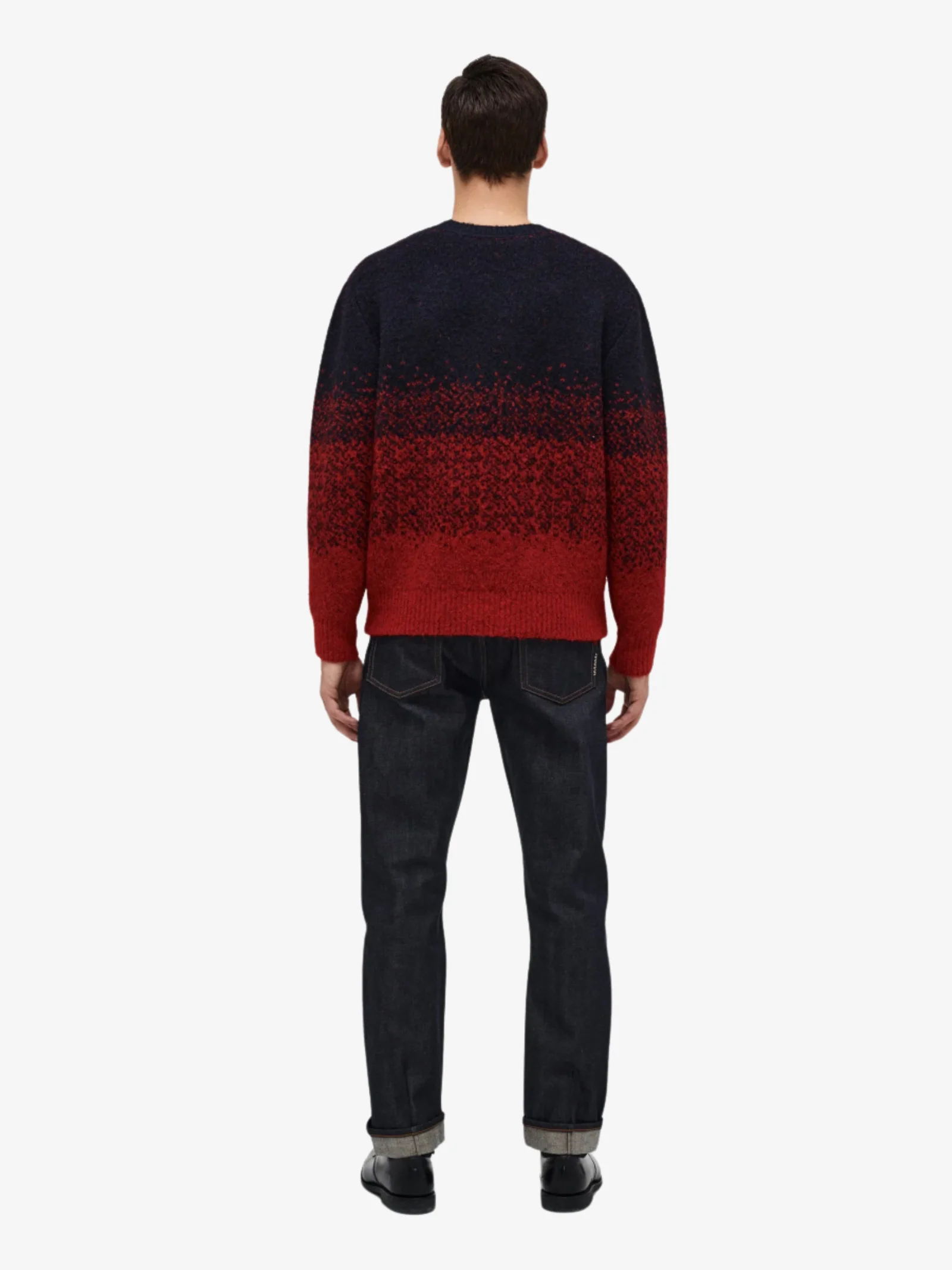 Brushed Ombre Crew Knit - Image 3