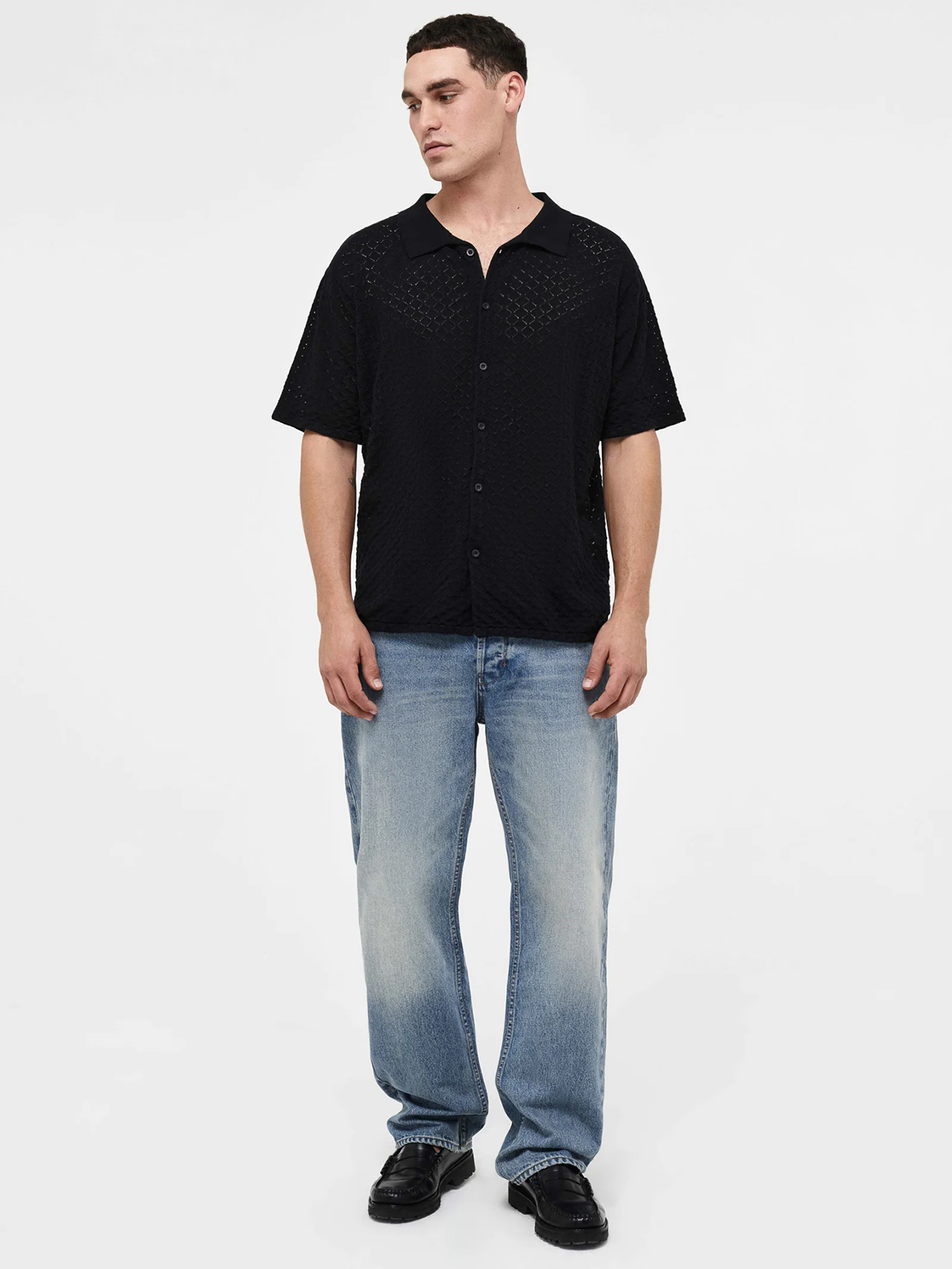 Cave Lace Knit Shirt - Image 4
