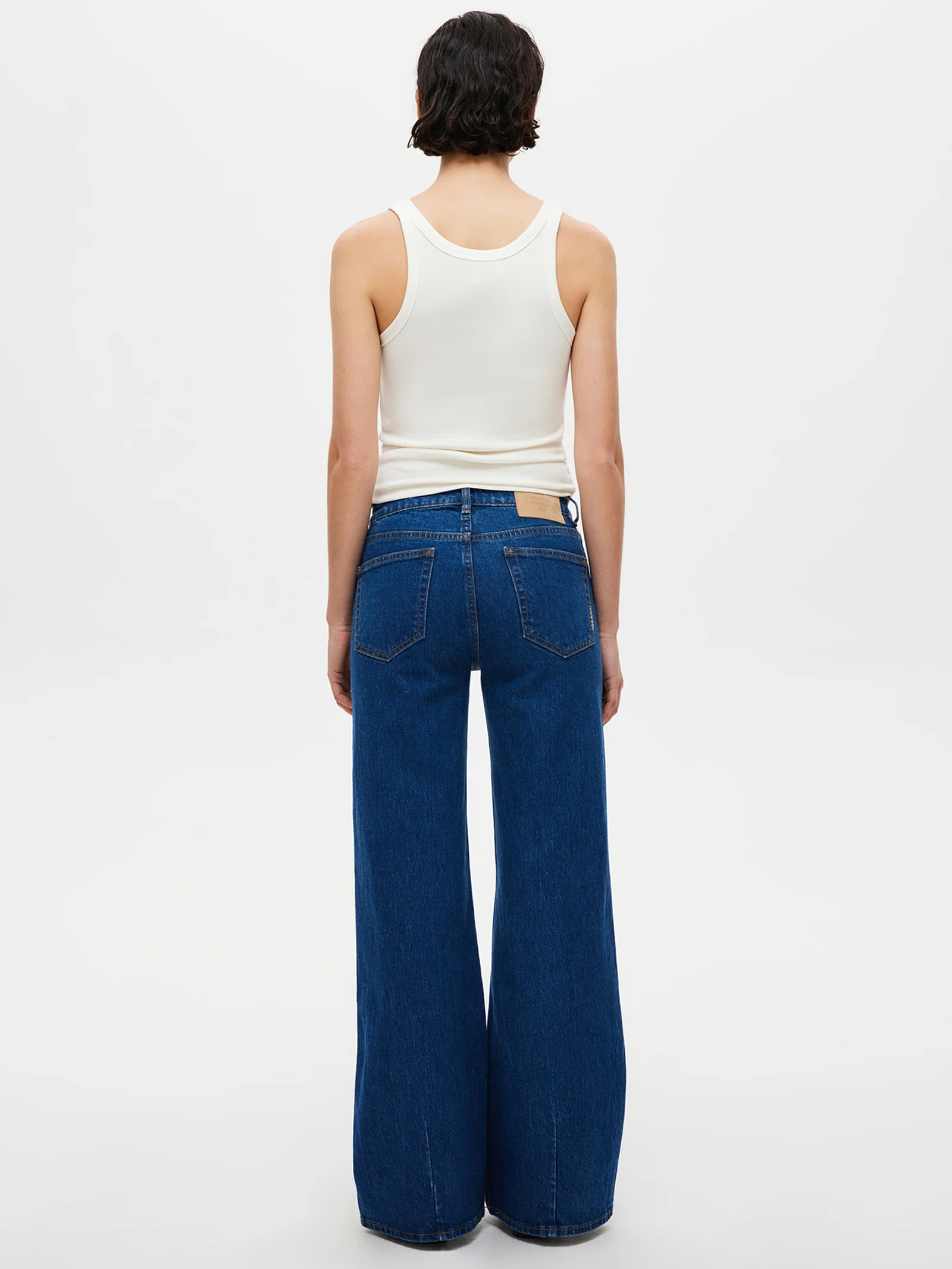 Eva Wide-Leg Jeans Royal - Image 4