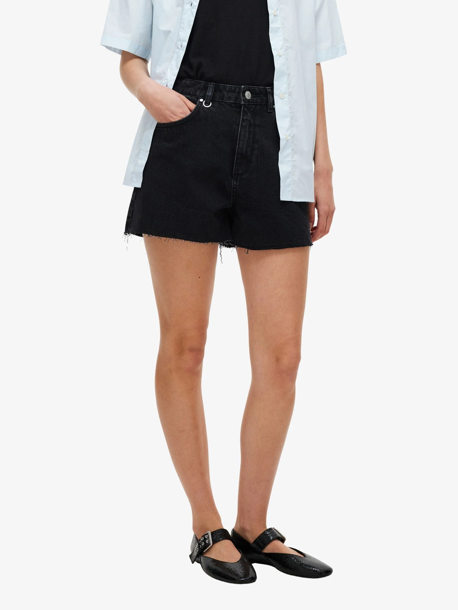 Ryder Shorts French Black - Image 2