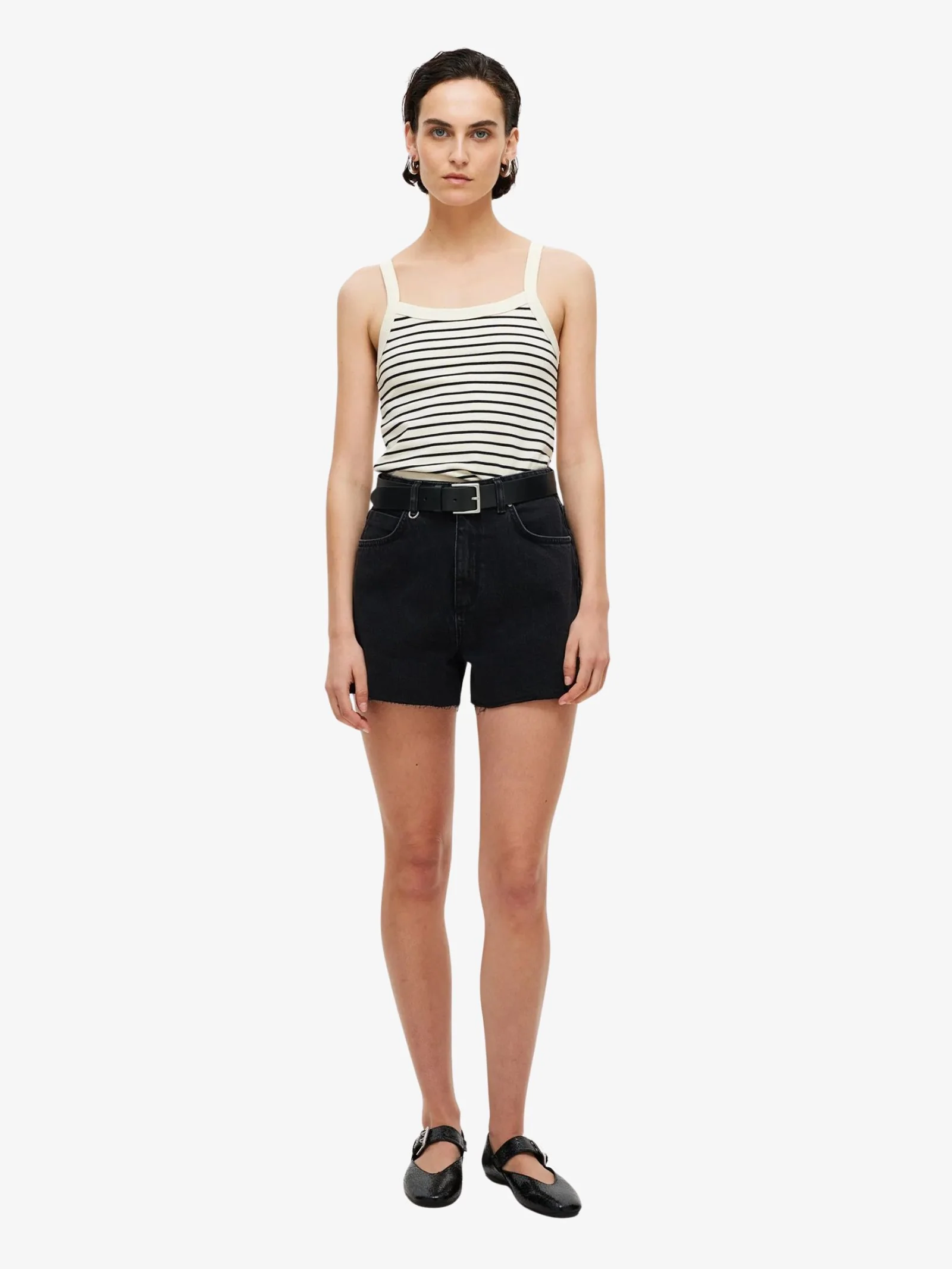 Ryder Shorts French Black - Image 4