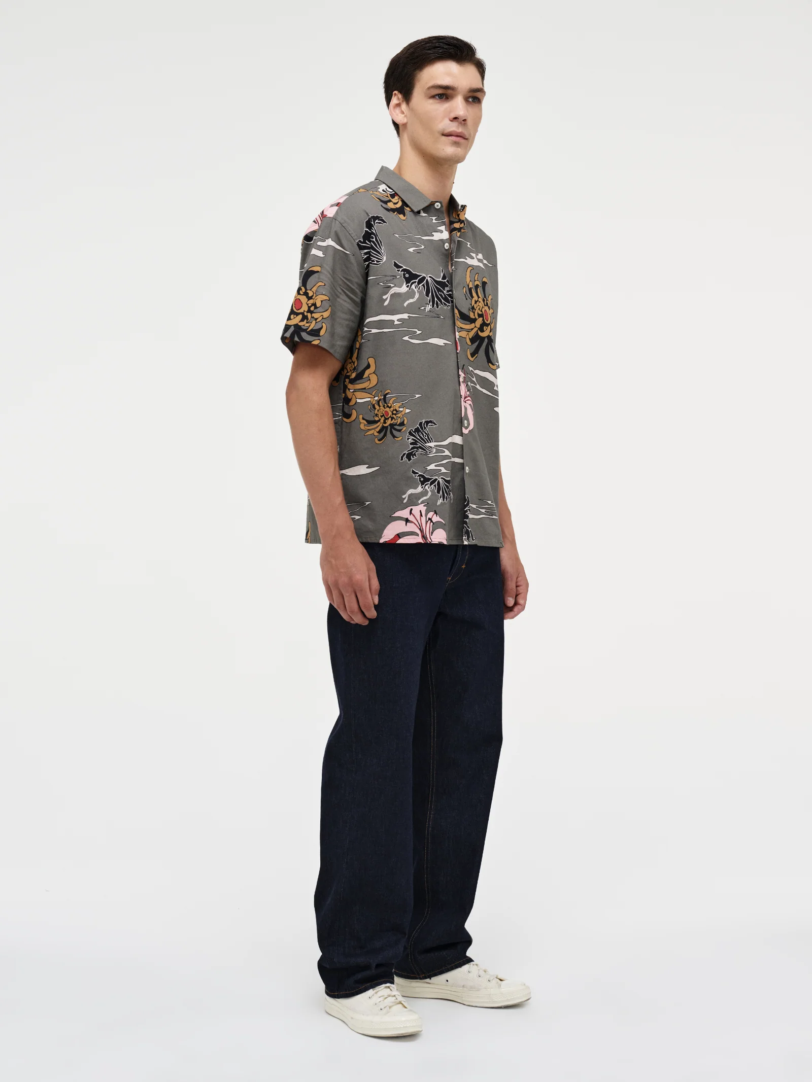 Sativa Print Short Sleeve Shirt - Image 2