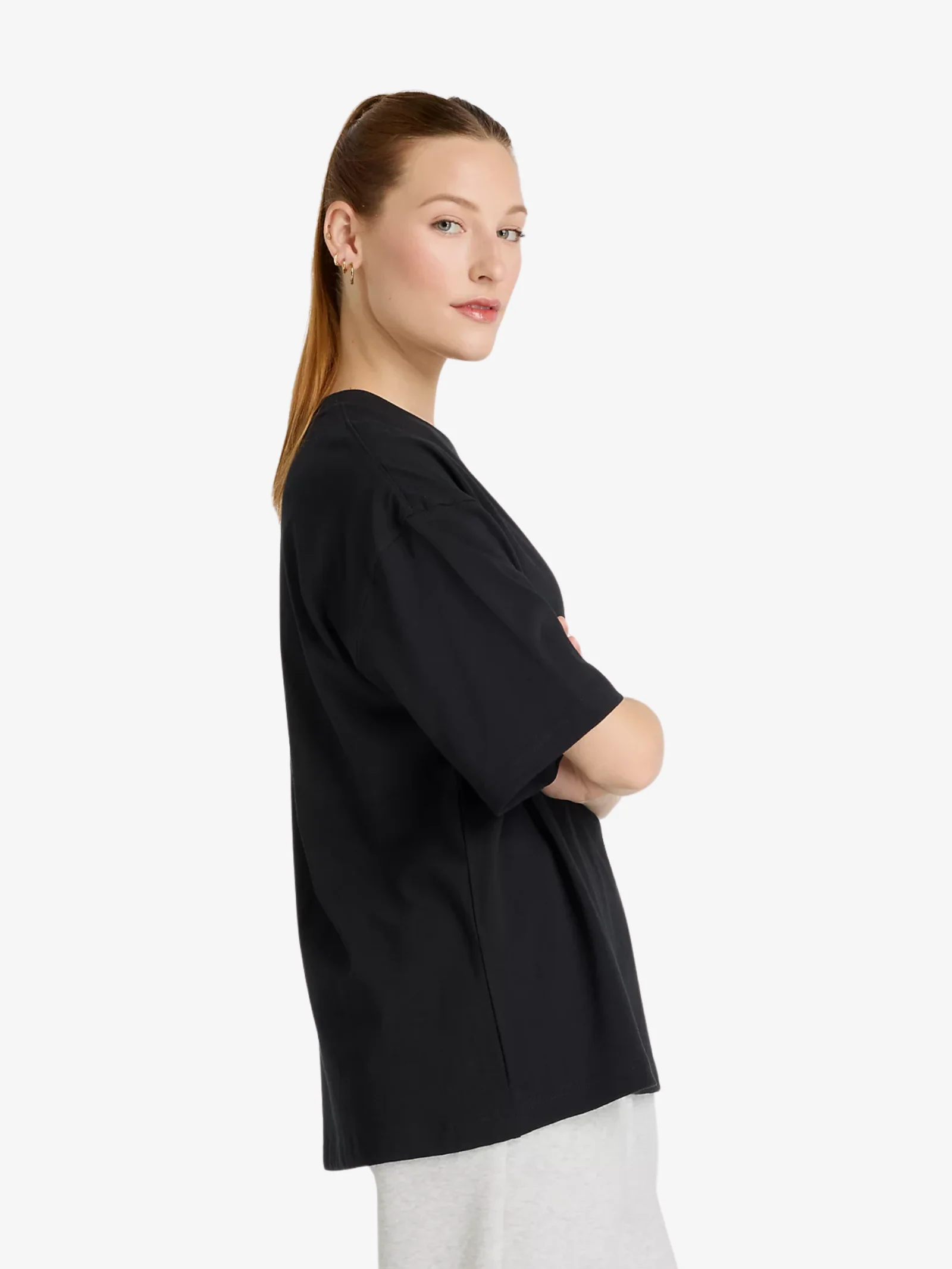 Athletics Flower Oversized Tee - Image 2