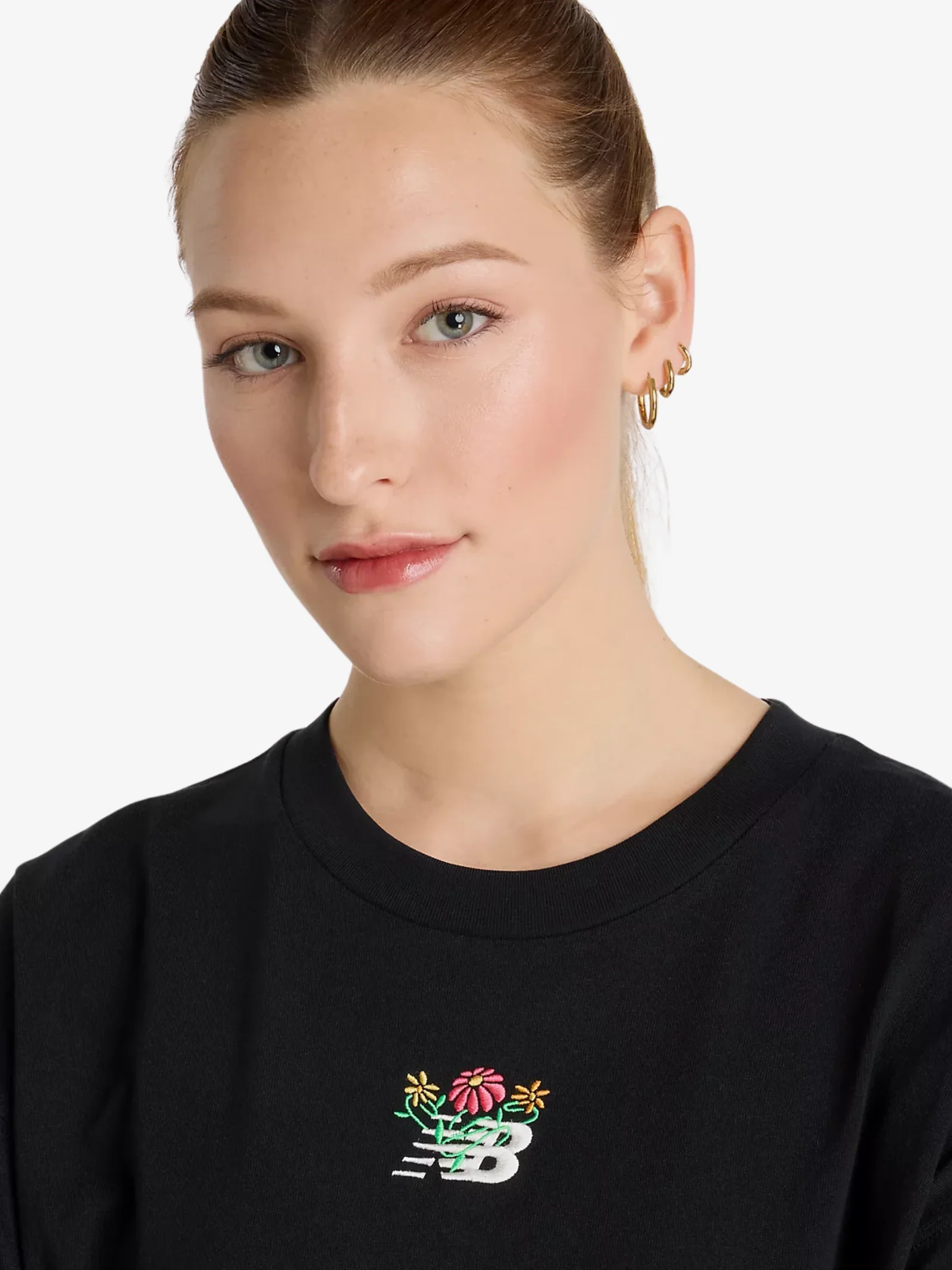 Athletics Flower Oversized Tee - Image 4