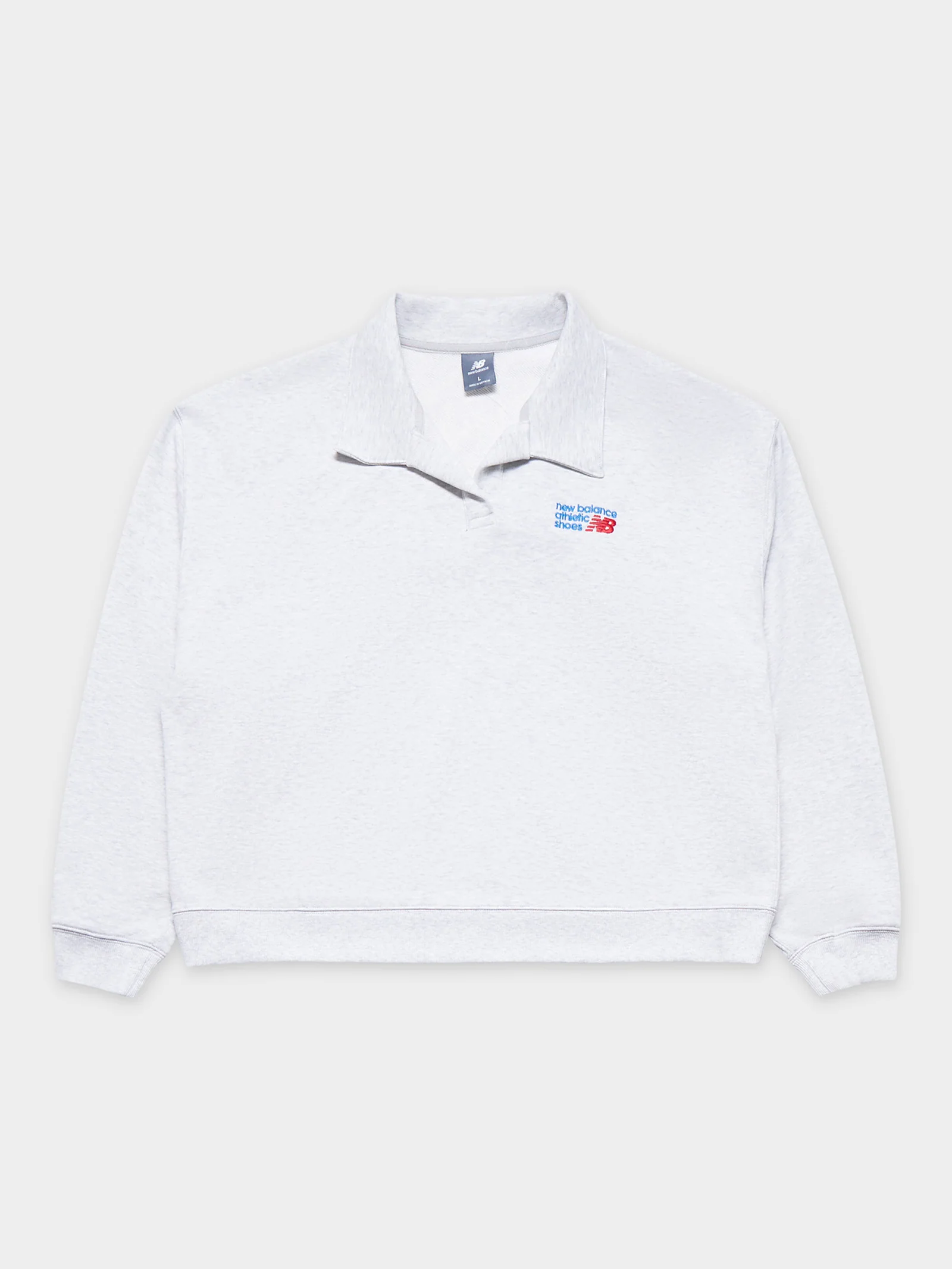 French Terry Polo Sweatshirt - Image 5