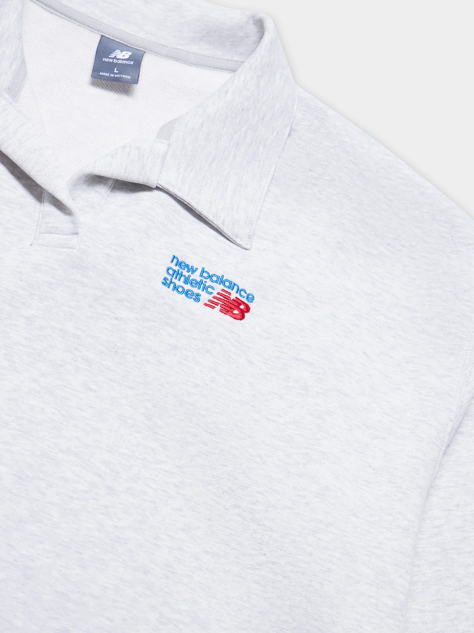 French Terry Polo Sweatshirt - Image 7