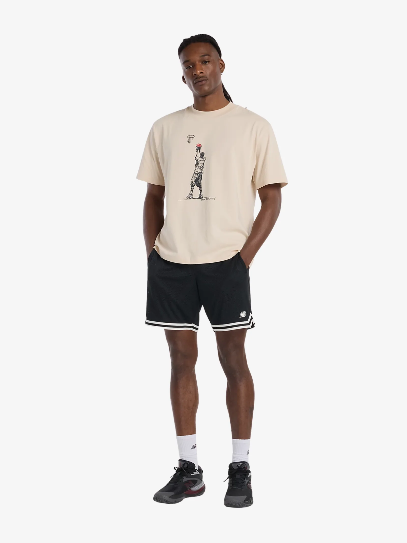 Hoops Player Graphic T-Shirt - Image 2