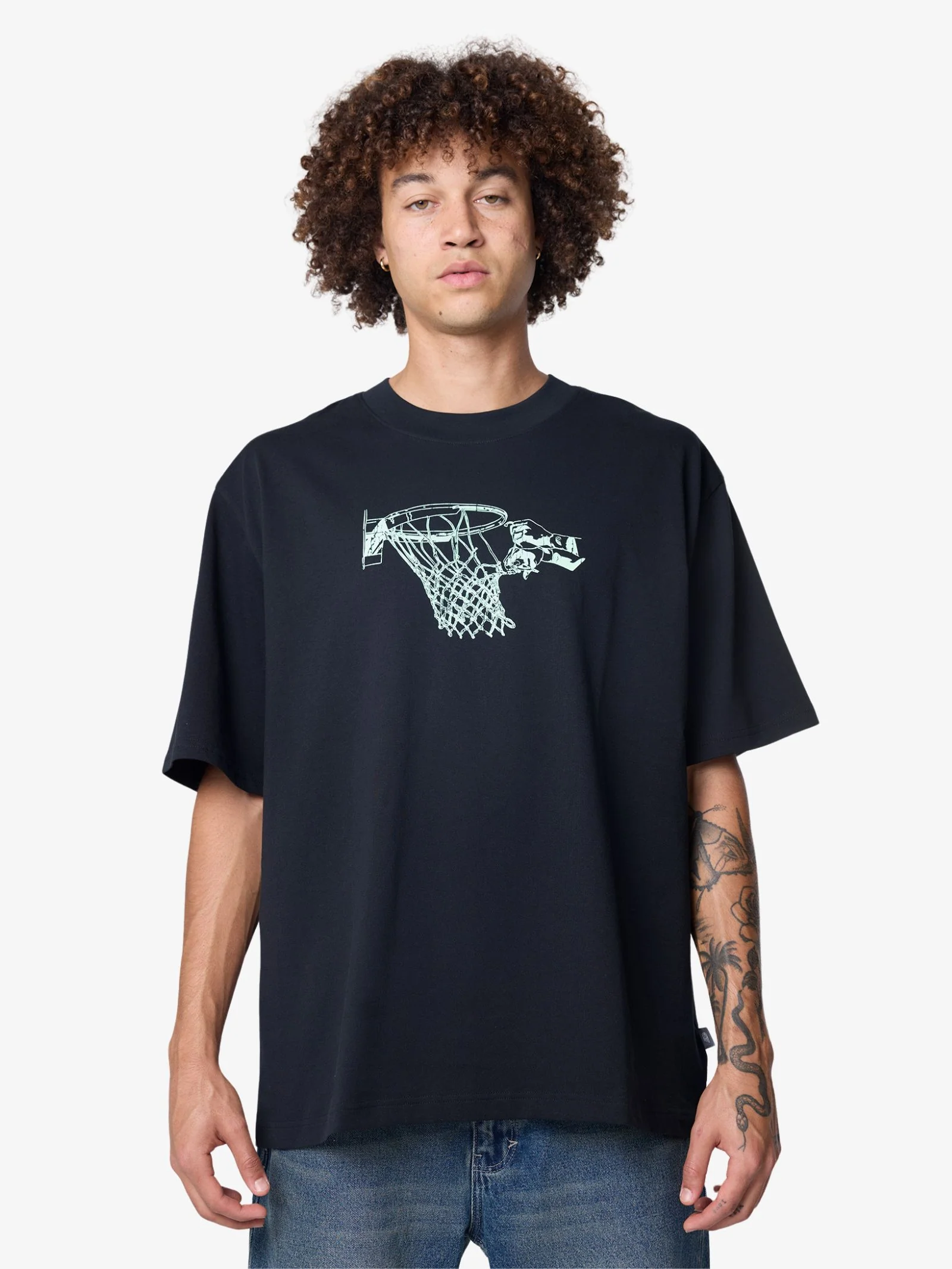 Hoops Tradition Graphic T-Shirt - Image 2