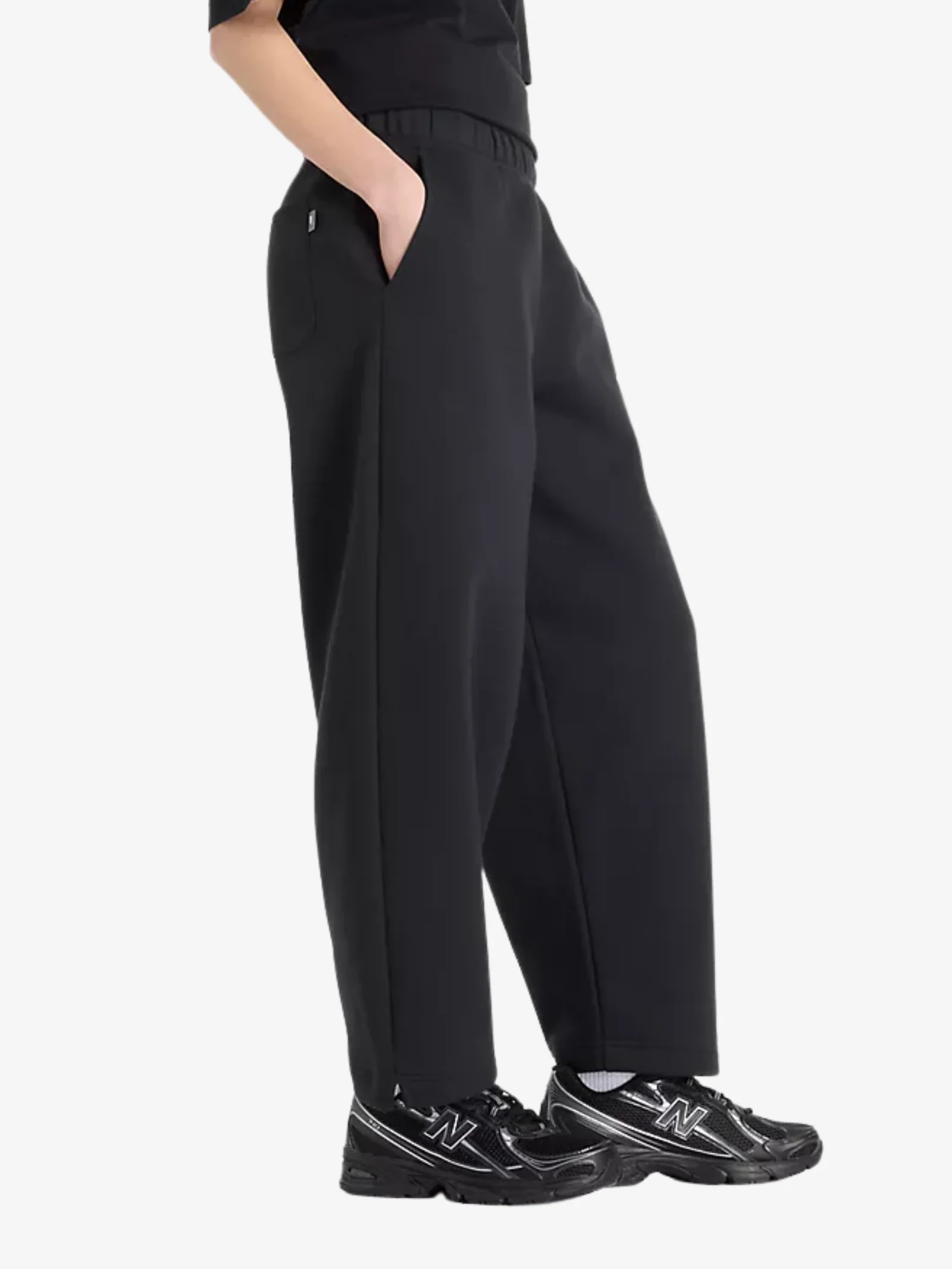 Linear Heritage Fleece Barrel Leg Pant - Image 3